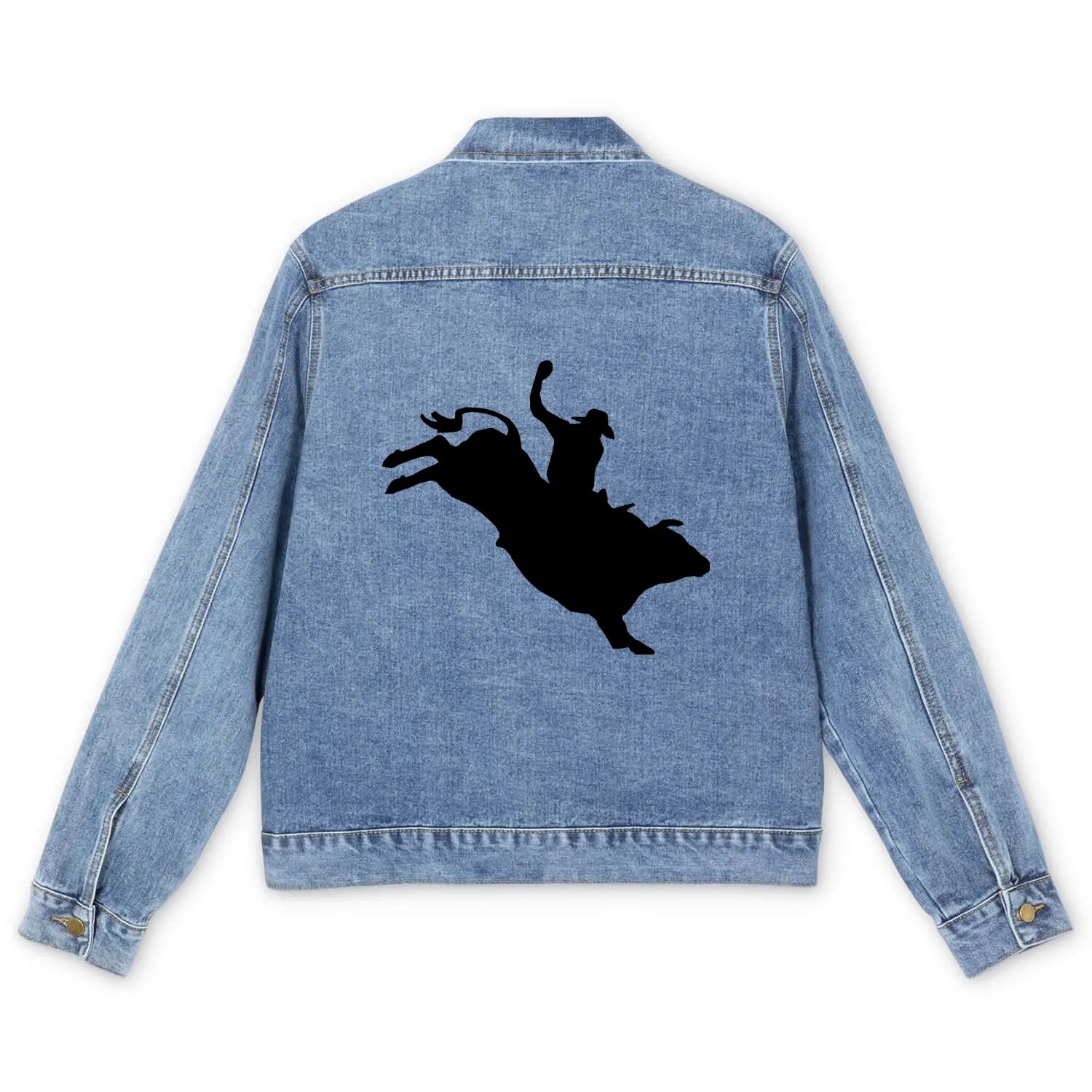 Western Rodeo - Bullrider Men's Denim Jackets