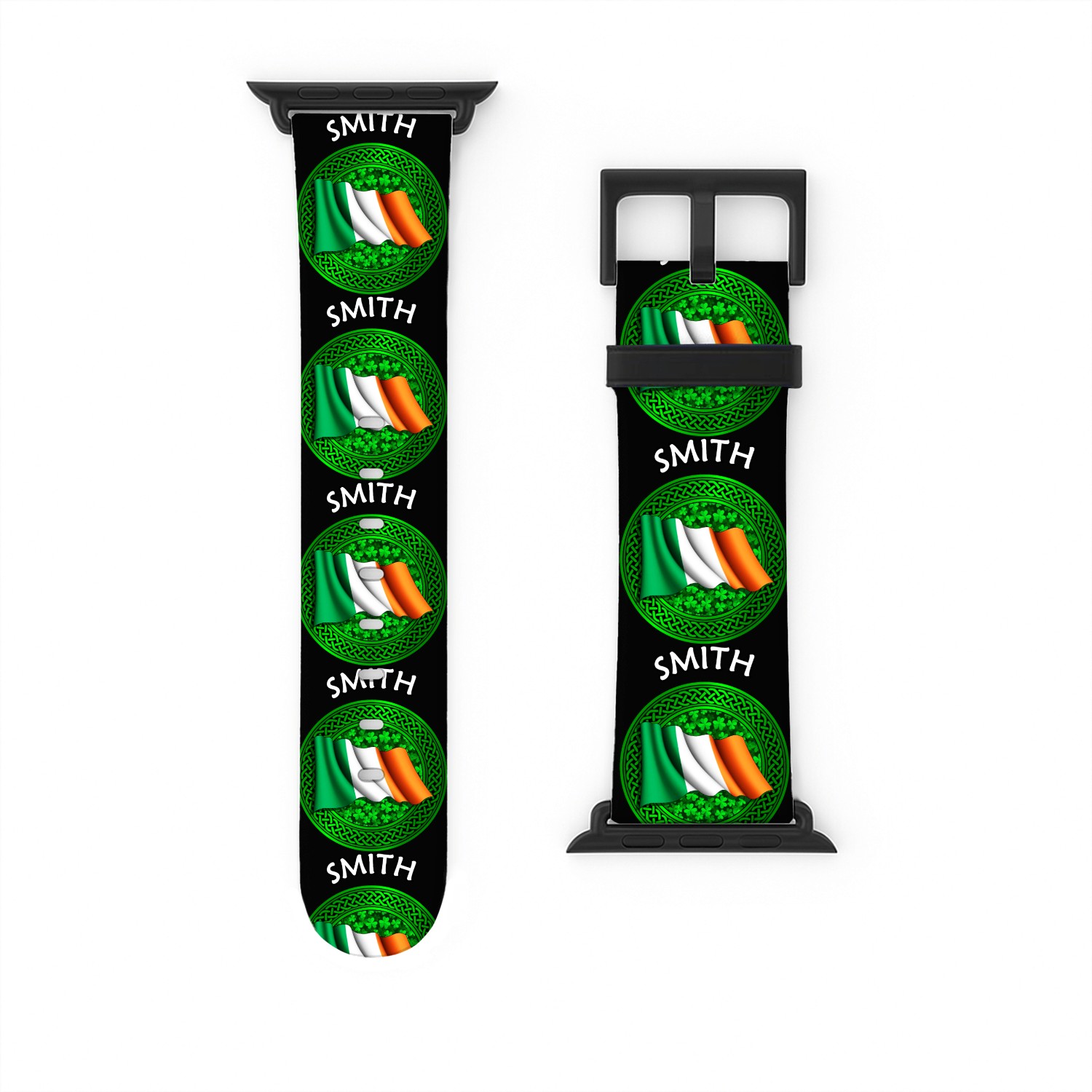 Smith Shamrock & Irish Flag Watch Bands For Apple Watch