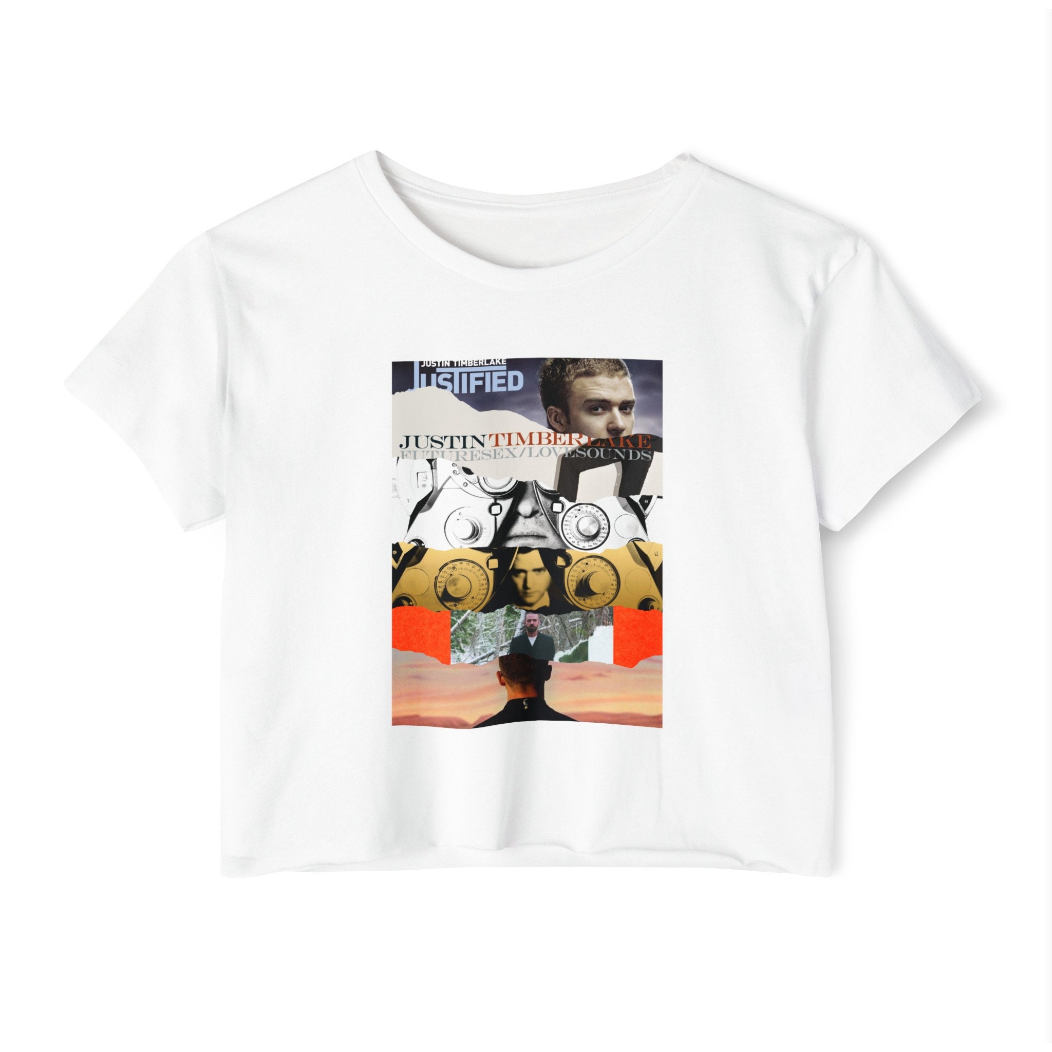 Justin Timberlake albums crop top shirt Justin Timberlake world Tour crop Everything I thought it was tshirt Timberlake merch fan JT concert