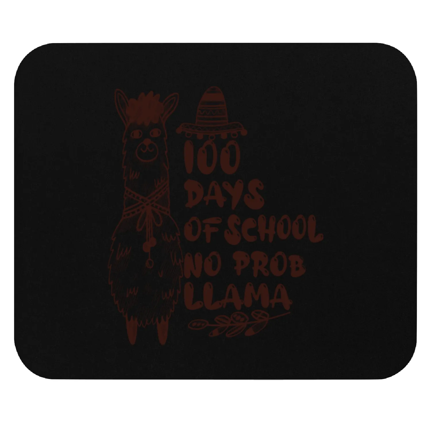 Level 100 completed 100 days of school unlocked Mouse Pads