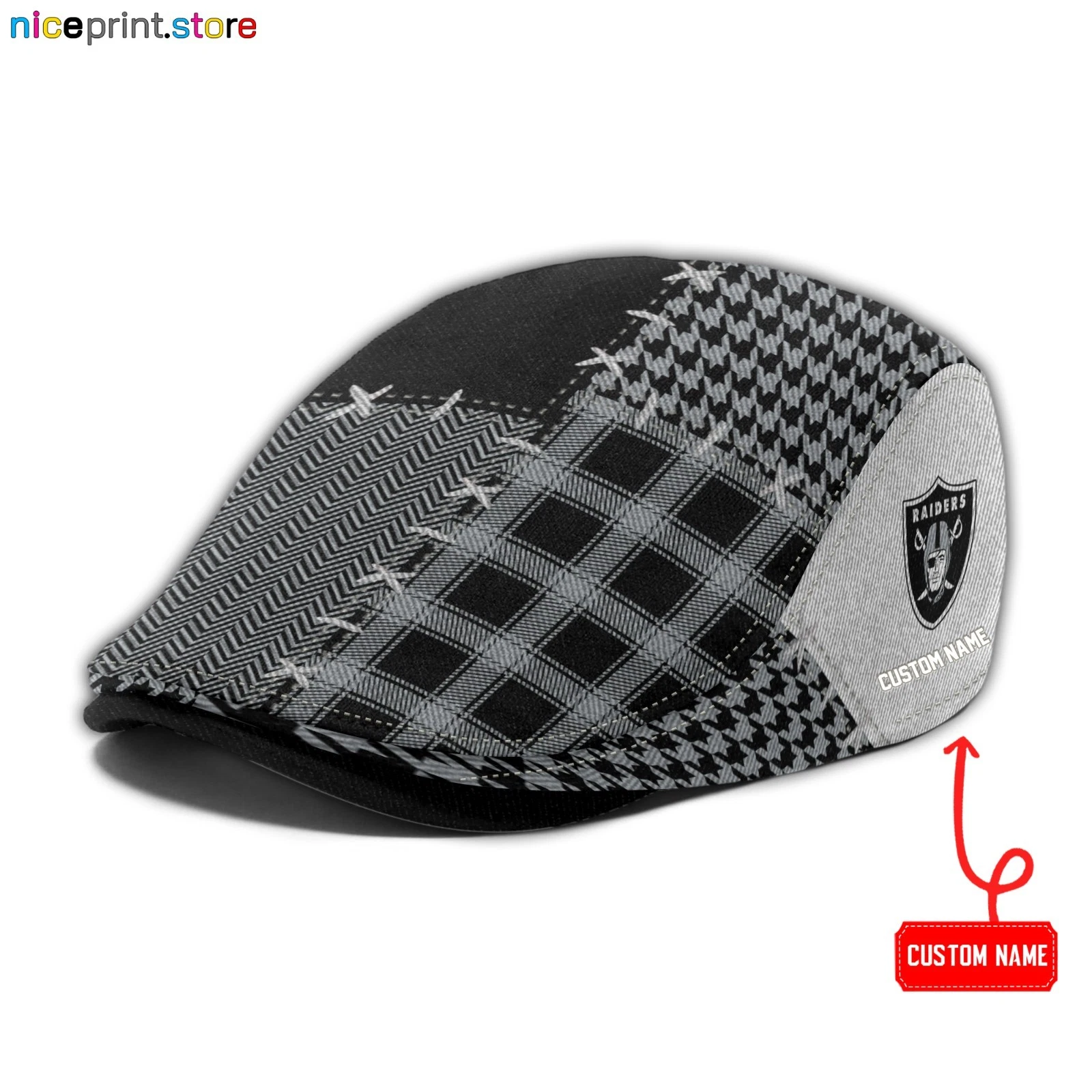 Las Vegas Team Raiders Jeff Cap Raiders football Driver Cap Golf Cap football Flat Cap