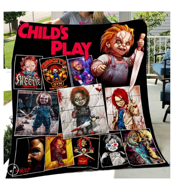 Childs Play Vr1 Quilt Blanket Perfect Gift For Fans