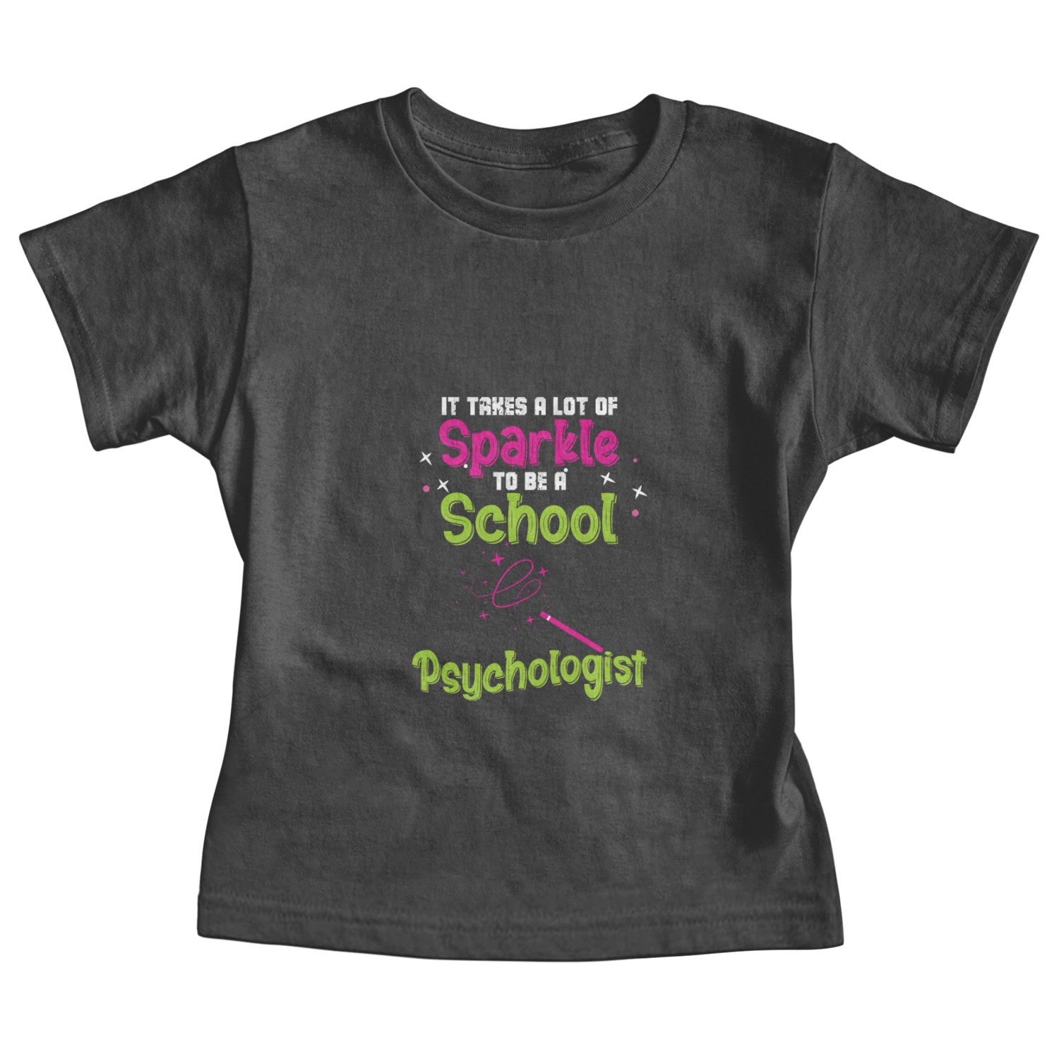 A Lot Of Sparkle To Be A School Psychologist Baby Tees