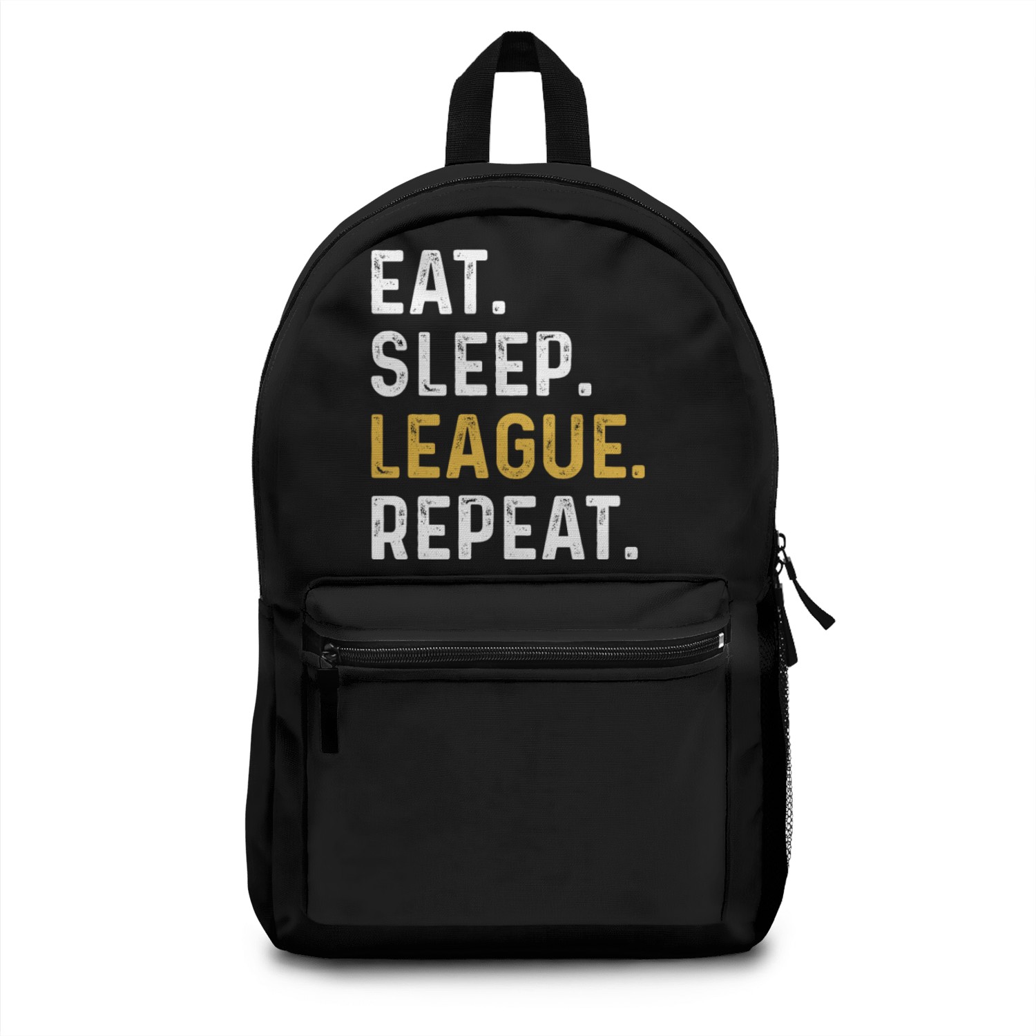 Eat Sleep League Repeat Sports Game Gaming Gift Backpacks