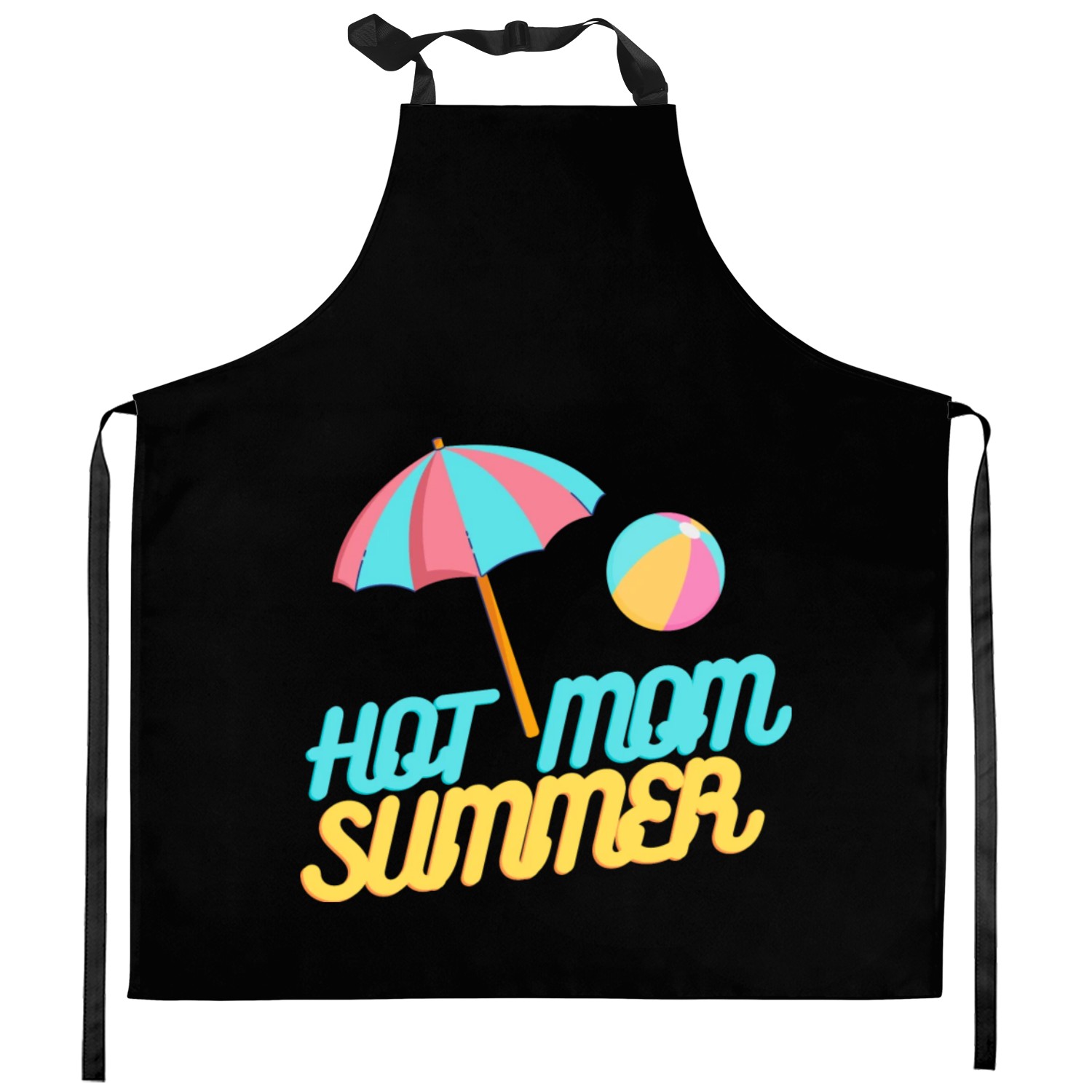 HOT MOM SUMMER Kitchen Aprons