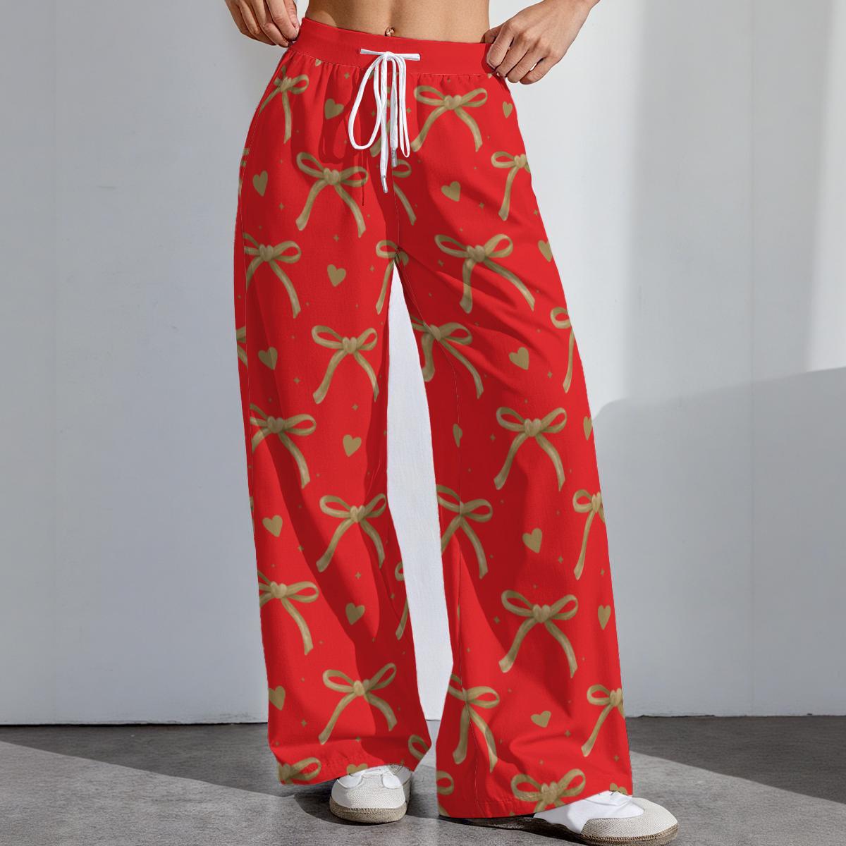 San Francisco Football Stretch Pants, Women's Game Day Leggings, Tailgate Outfit, Cute Football Trousers