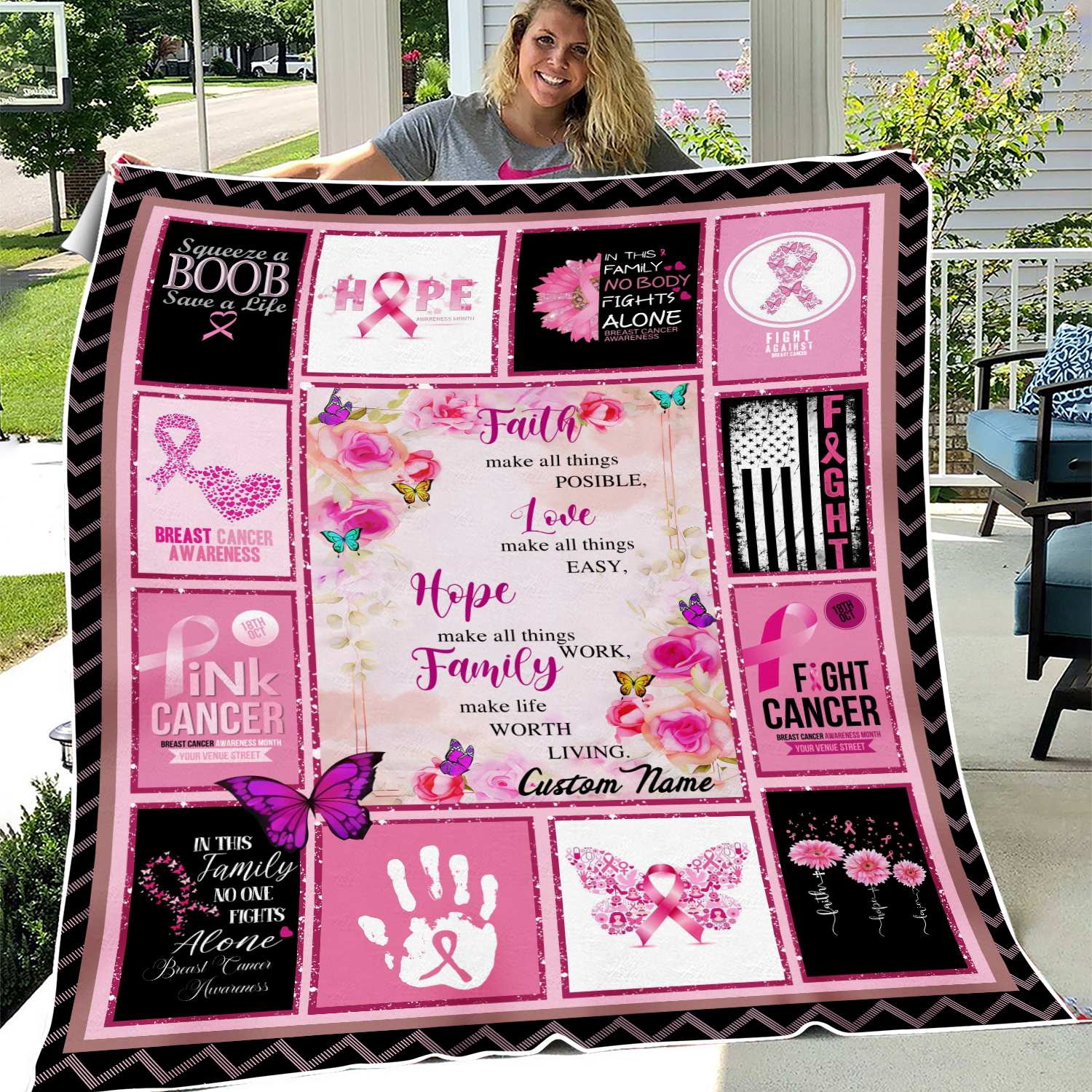 Breast Cancer Awareness Quilts