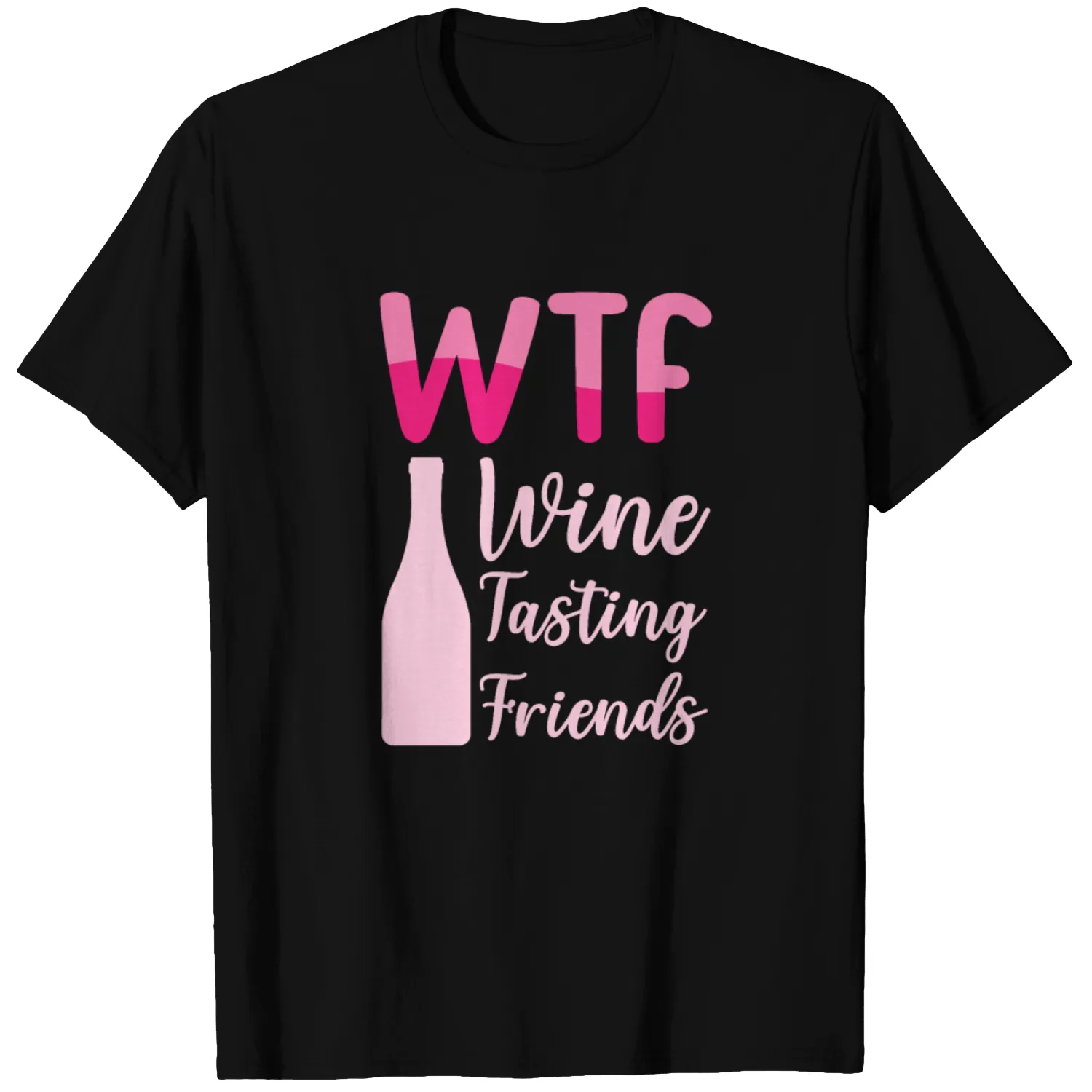 WTF Wine Tasting Friends T-shirt