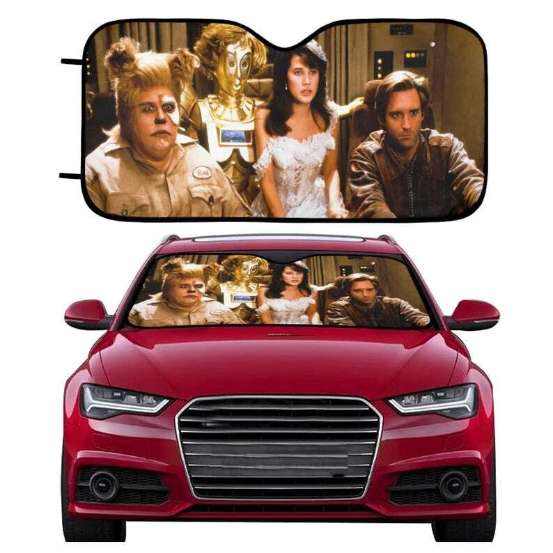 Spaceballs Auto Car Sun Shade, Sun Visor for Car, Car Accessory