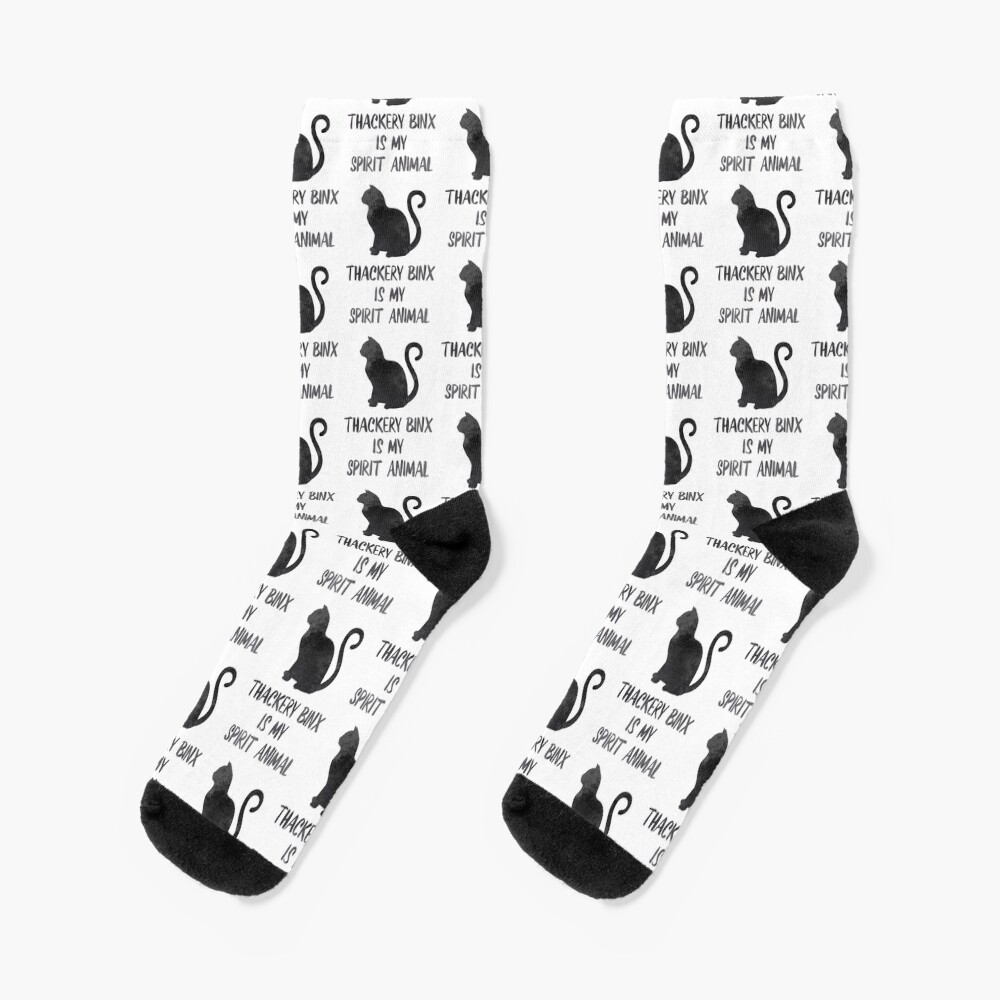 Spirit Animal Inspired Silhouette Socks