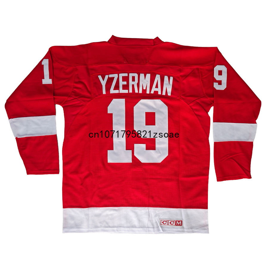 Steve Yzerman Jersey America Detroit Retro Ice Hockey Jerseys 9 Gordie Howe Jersey 24 Chris Chelios Jersey All Us Printed M-3XL