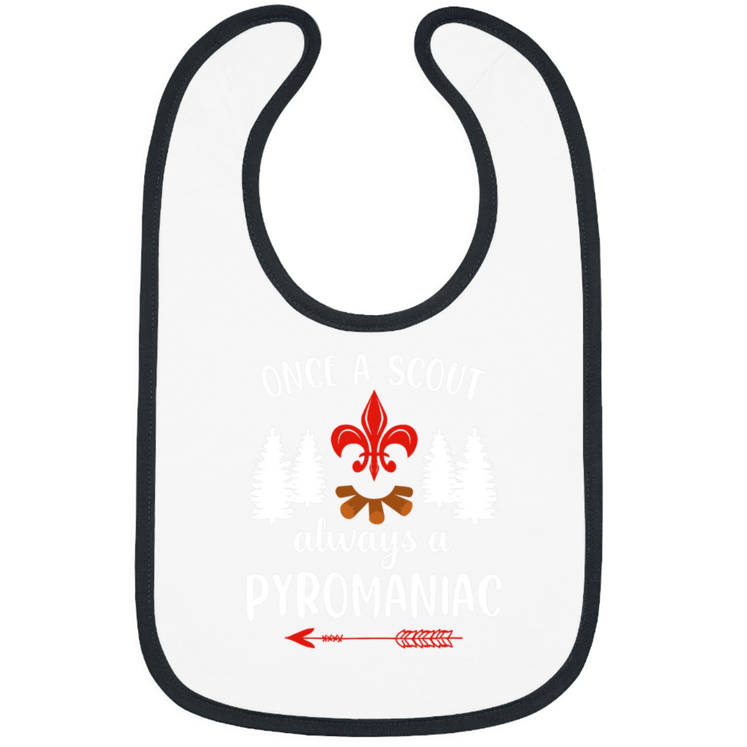 Scout Job Once A Scout Always A Pyromaniac Scout Campfire Bibs
