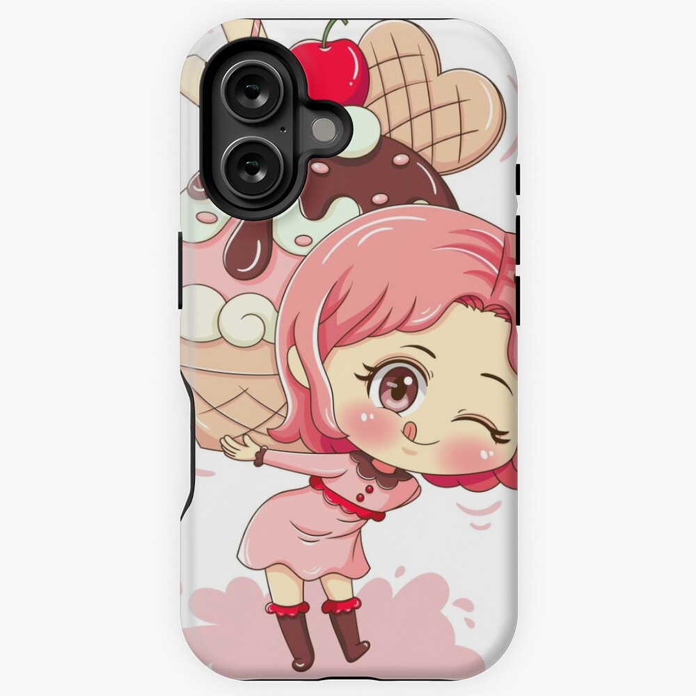 ANIME ICE CREAM iPhone Case