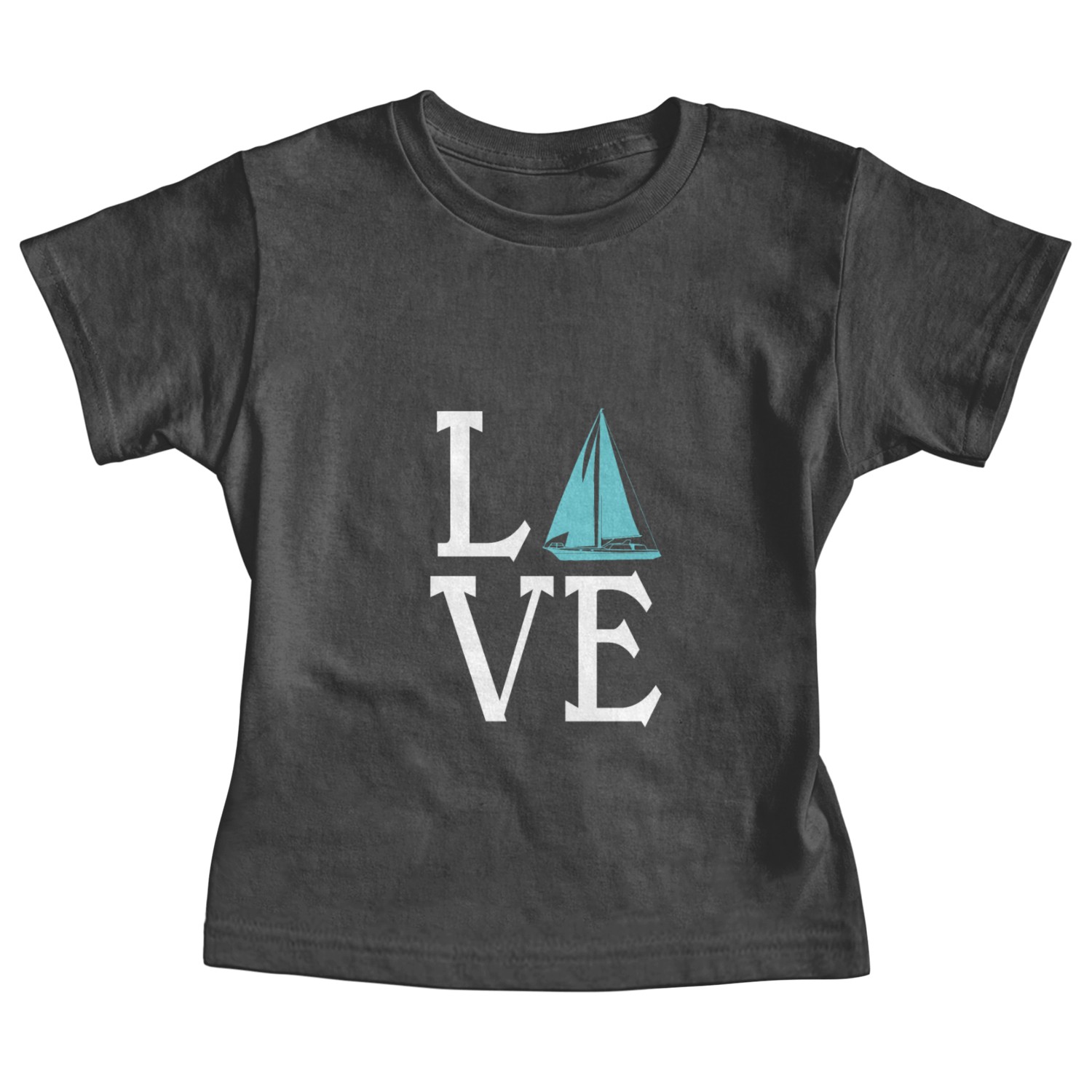 Sailing Love Sailor Sailboat Sail Yacht Captain Baby Tees