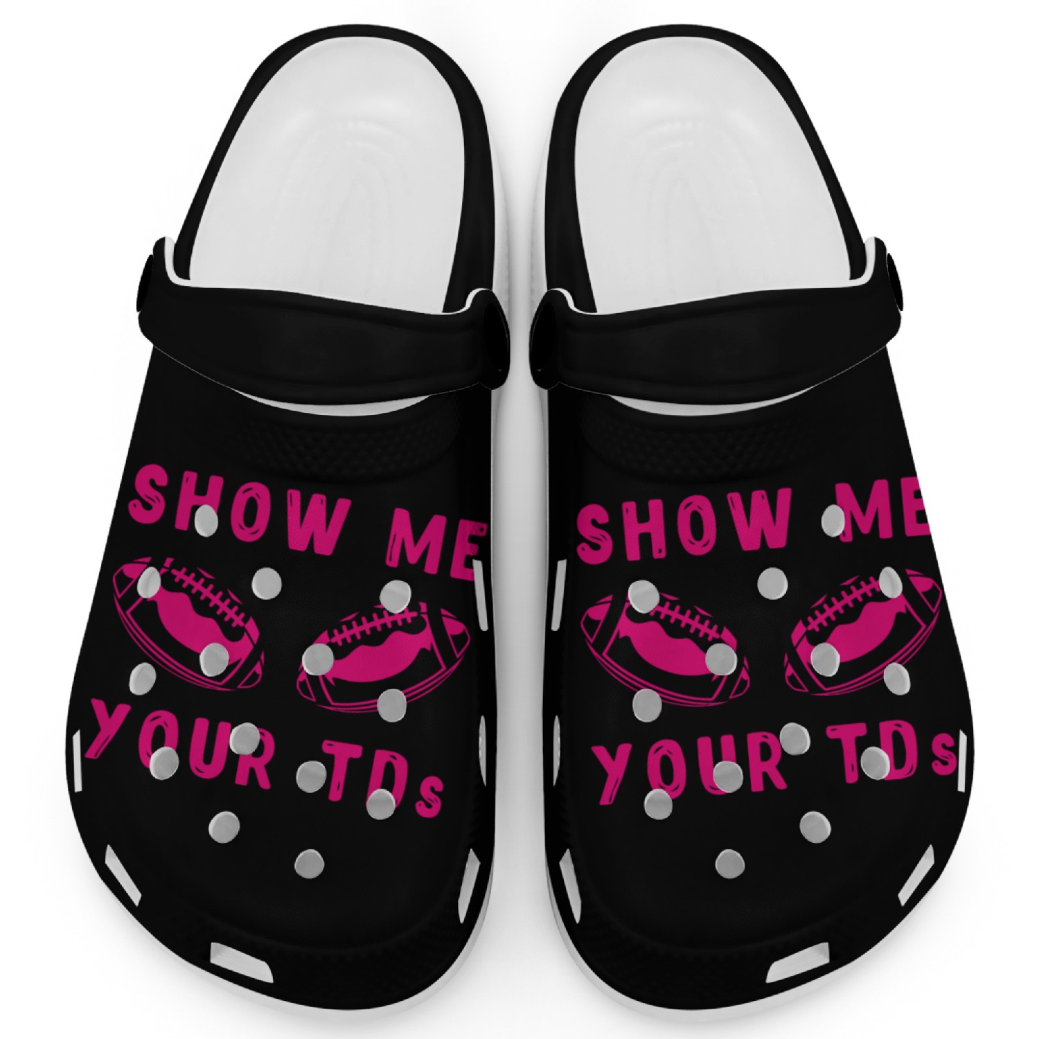 Show me your TD's Touchdown Football Clogs