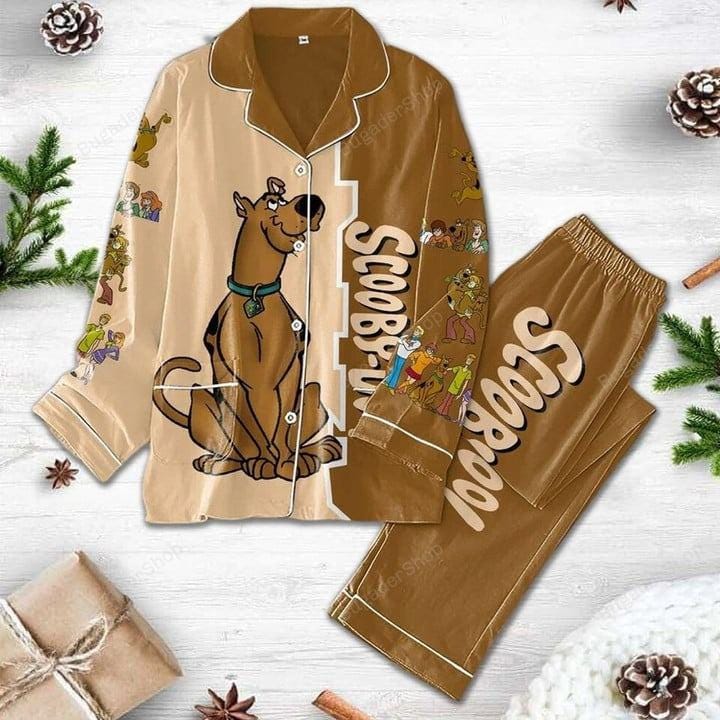 Scooby Doo Pajamas Set, Cartoon Pajamas Set, Family Matching Pajamas Set