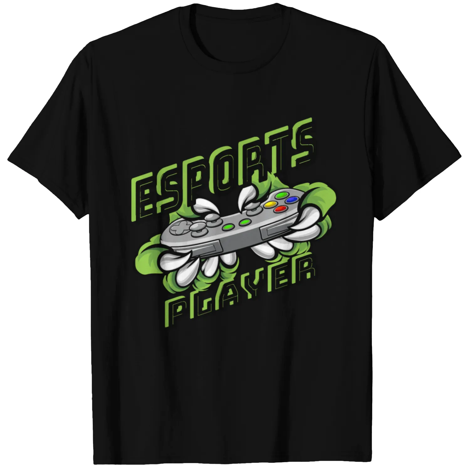 Esports Game Player Mens League Gaming T-shirt