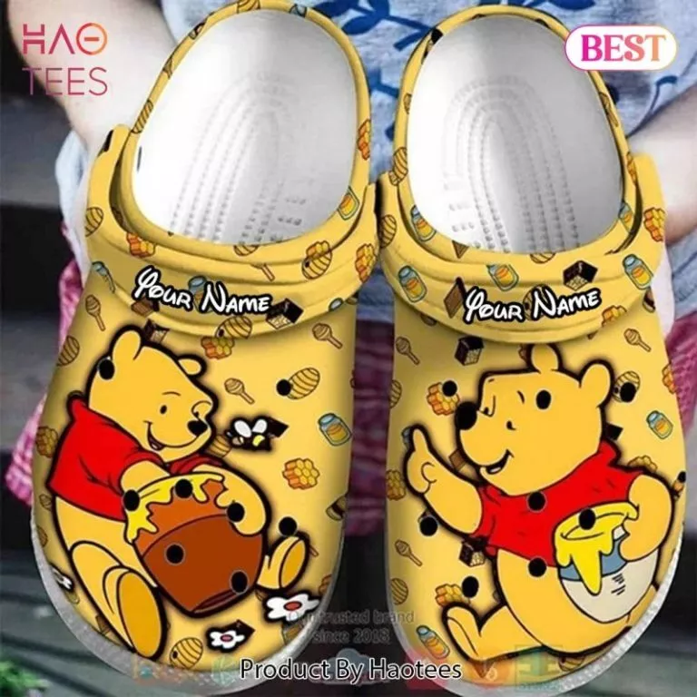 Personalized Pooh and Friends Clog Shoes