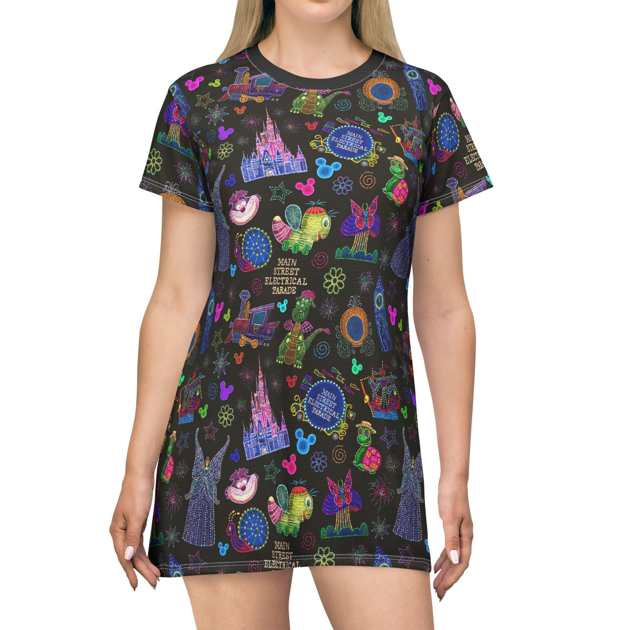 Main Street Electrical Parade Women's T-Shirt Dress