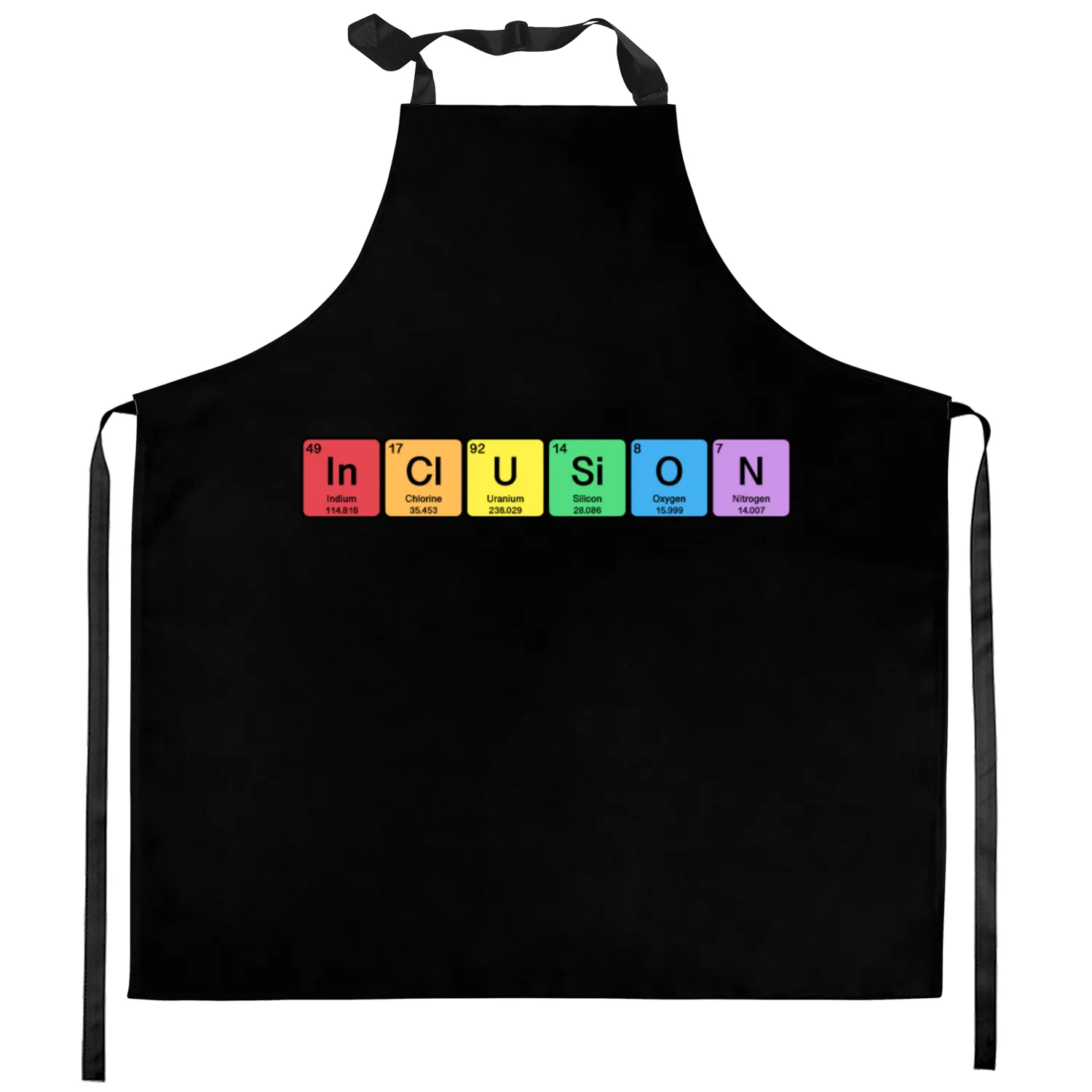 The Elements of Inclusion Kitchen Aprons