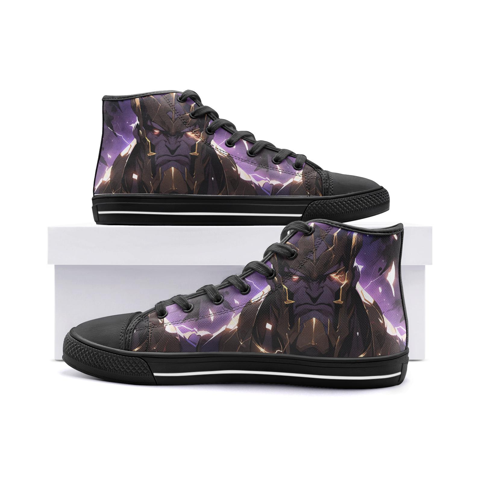 Thanos Unisex High Top Canvas Shoes