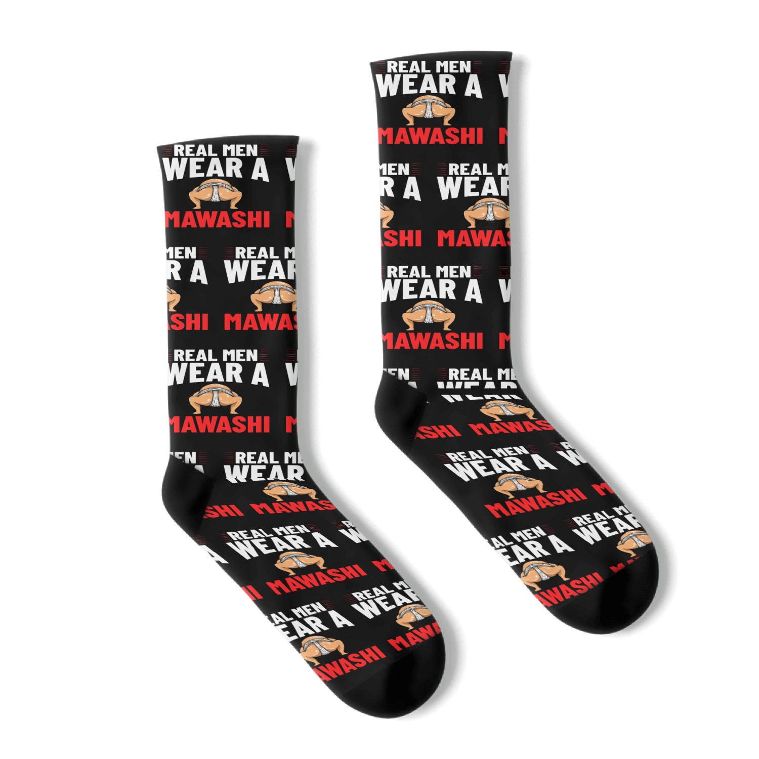 Sumo Wrestling Japanese Wrestler Sport Mawashi Socks
