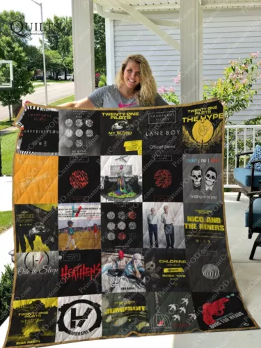 Pilotss band Albums For Fans Version Quilt Blanket, Gift For Fans