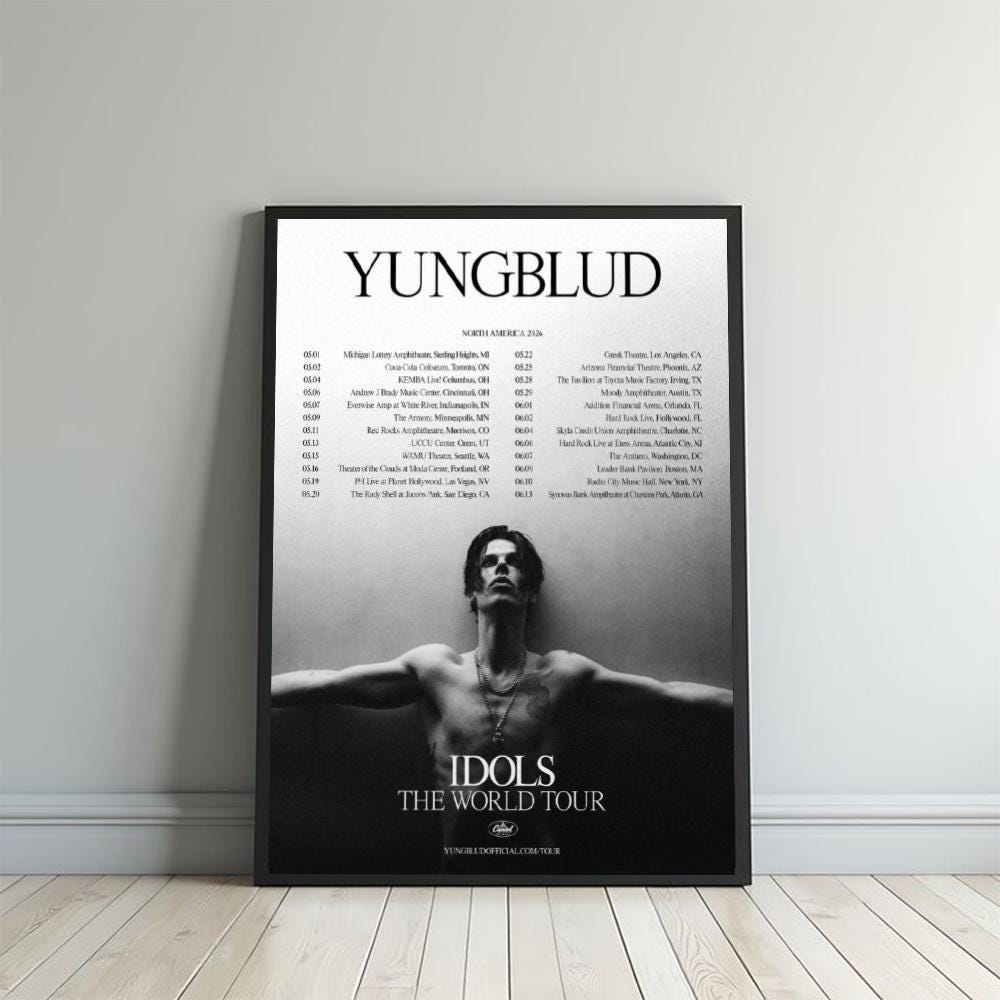 Yungblud The North American Tour 2026 Poster