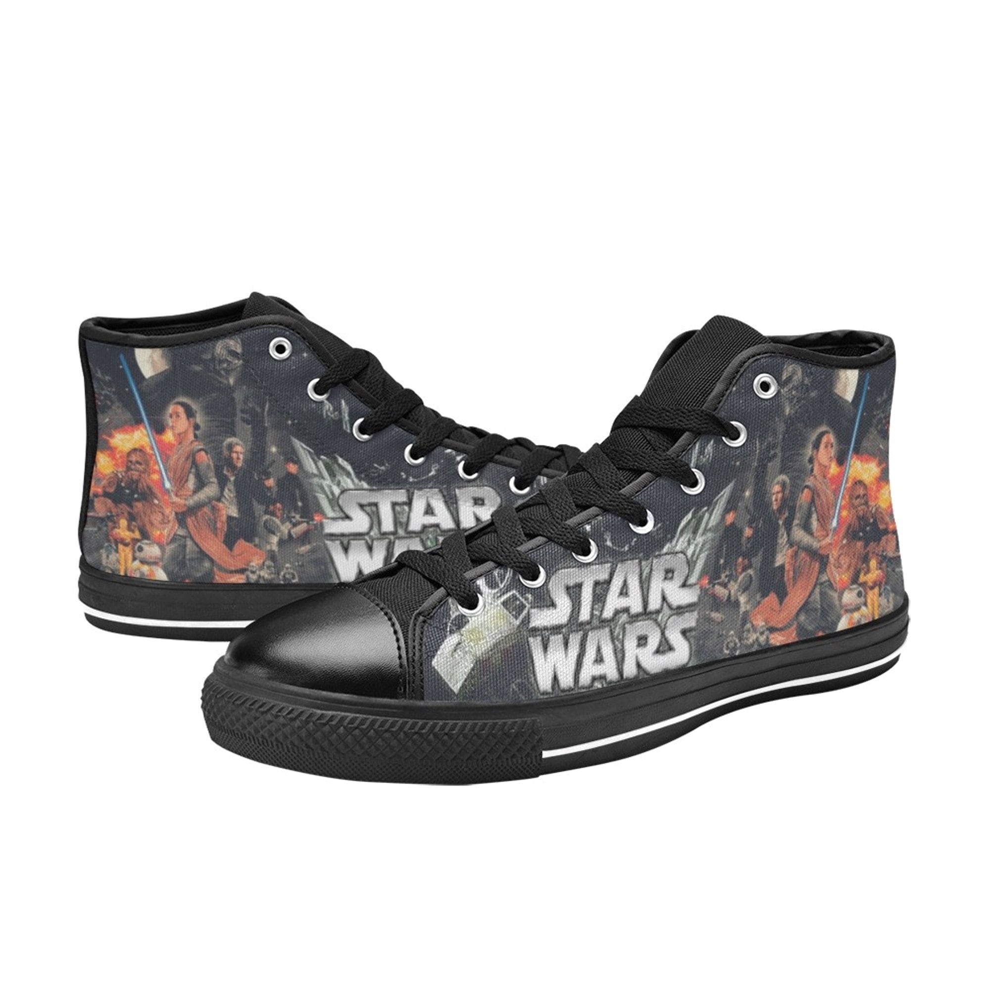 Star Wars High Top Sneakers, Star Wars Best for Gift,