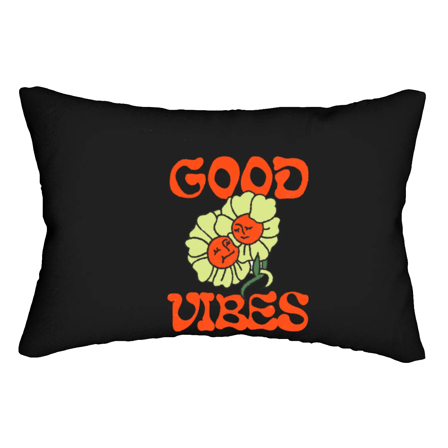 Good Vibe Designed by Zyan Store Lumbar Pillows
