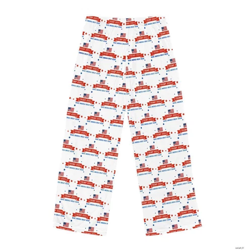TRUMP 2024 PATTERN Women's Pajama Pants