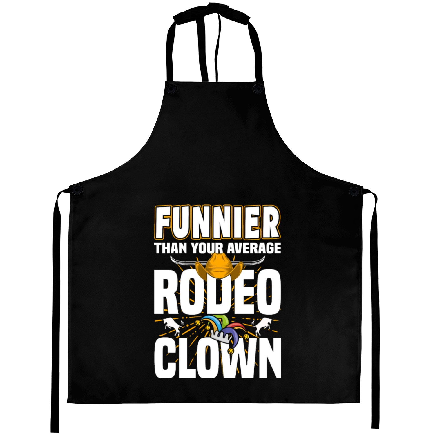 Rodeo Clown | Rodeo Cowboy Western Profession Aprons