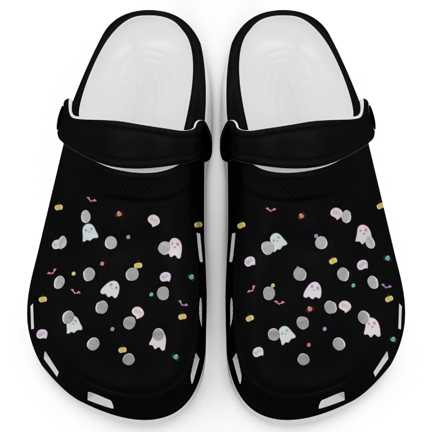 Pastel Happy Halloween Clogs