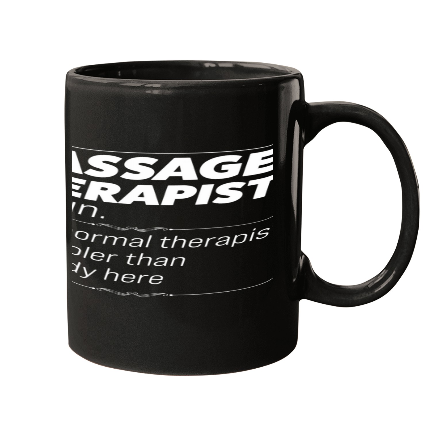 massage therapist noun like a normal therapist massagist Mugs