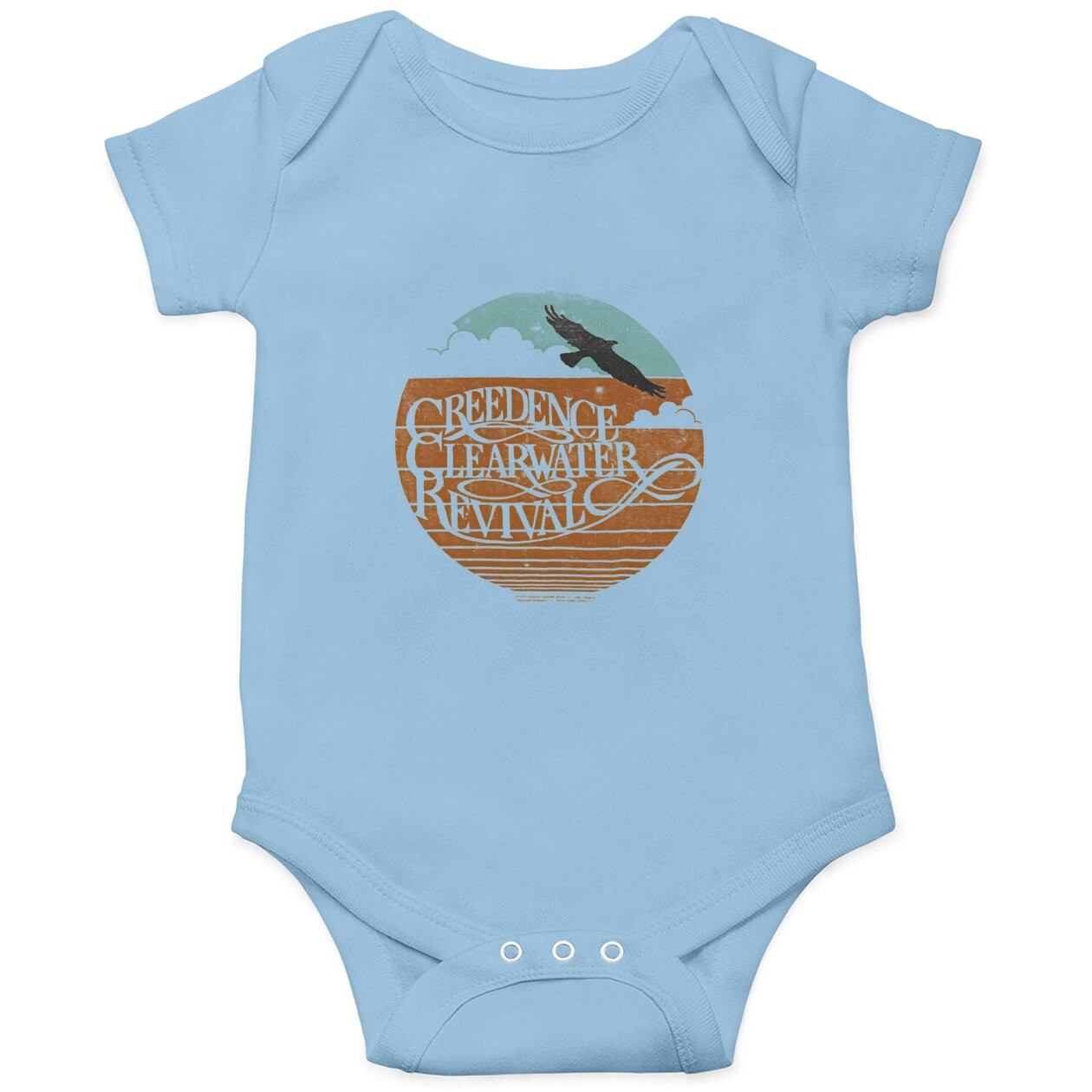 Liquid Blue Creedence Clearwater Revival Green River Baby Bodysuit