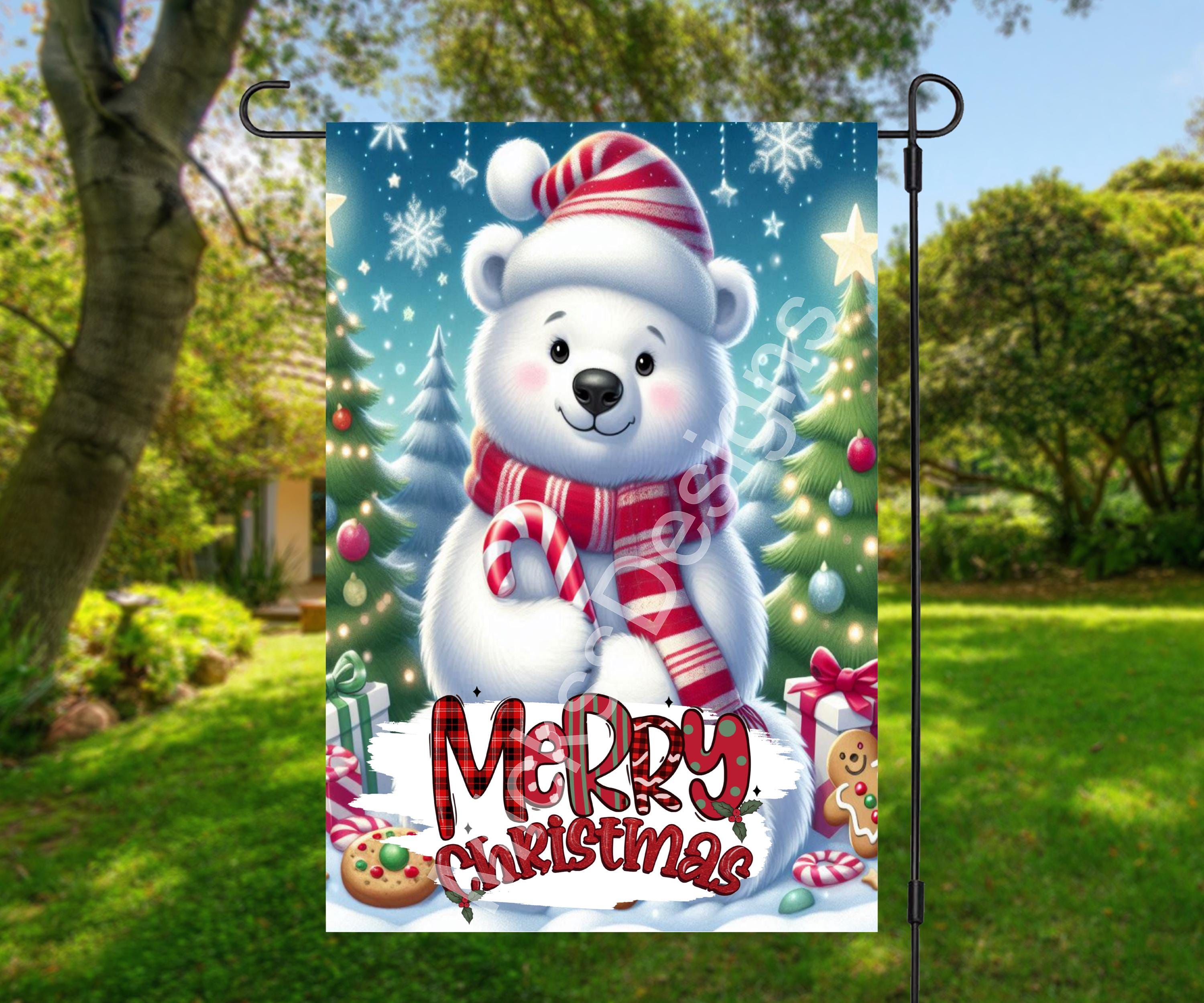 Garden Flag,Christmas Garden Flag,Christmas Flag