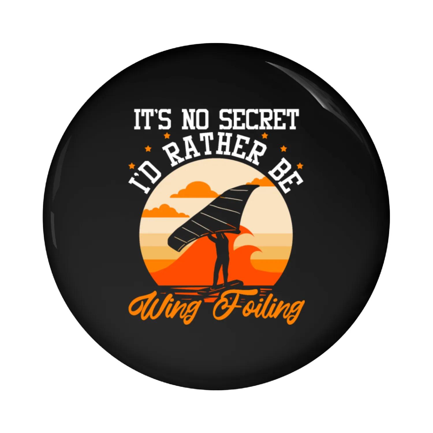 Wingsurfing Foil Wing Wing Boarding Wing Foiling Pin Buttons
