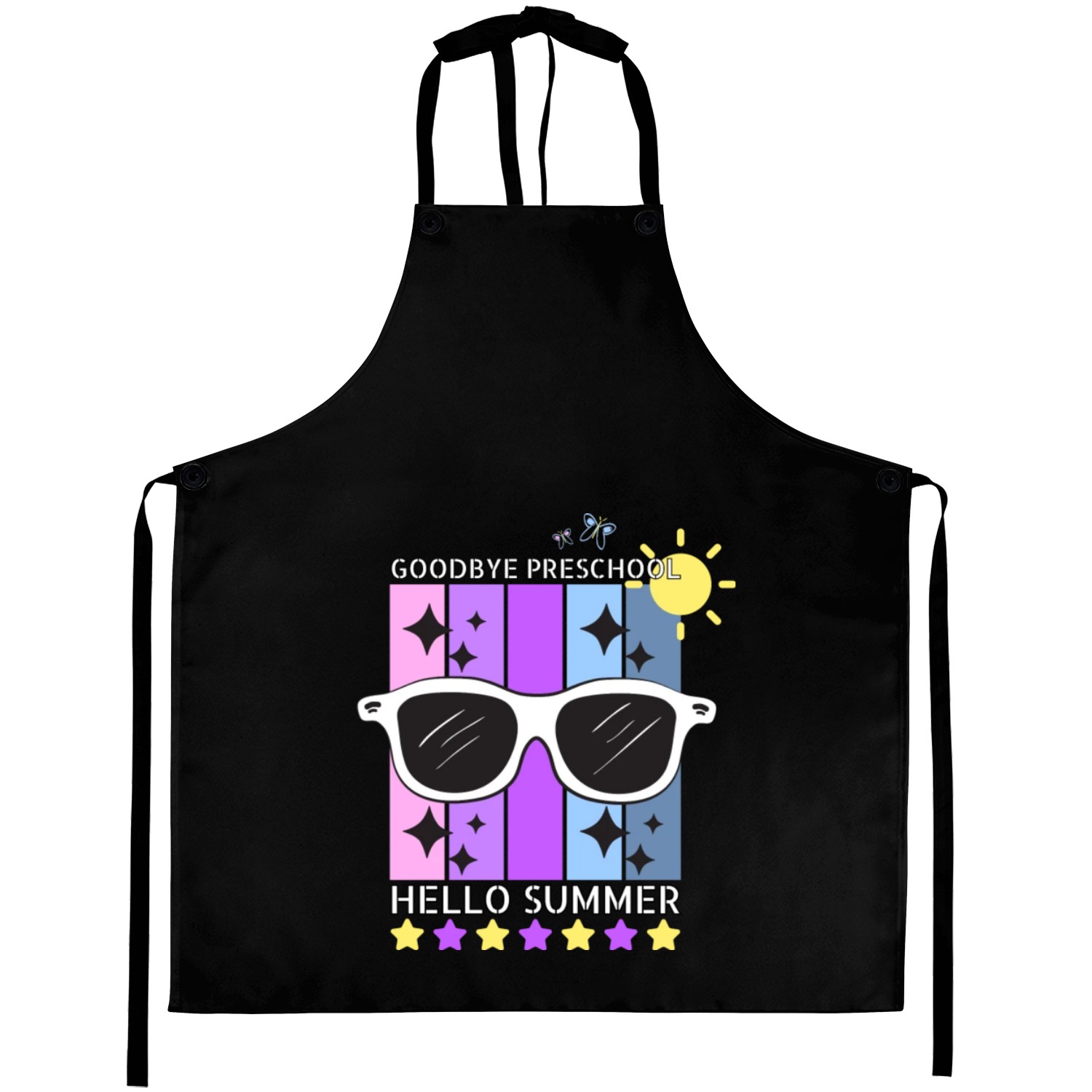 Goodbye Preschool Hello Summer Aprons