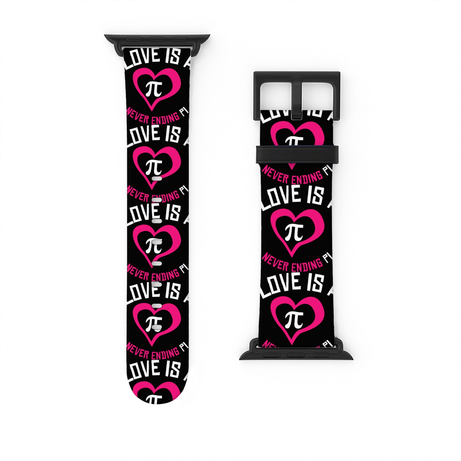 Pi Day Love Pi Symbol Mathematics Number Watch Bands For Apple Watch