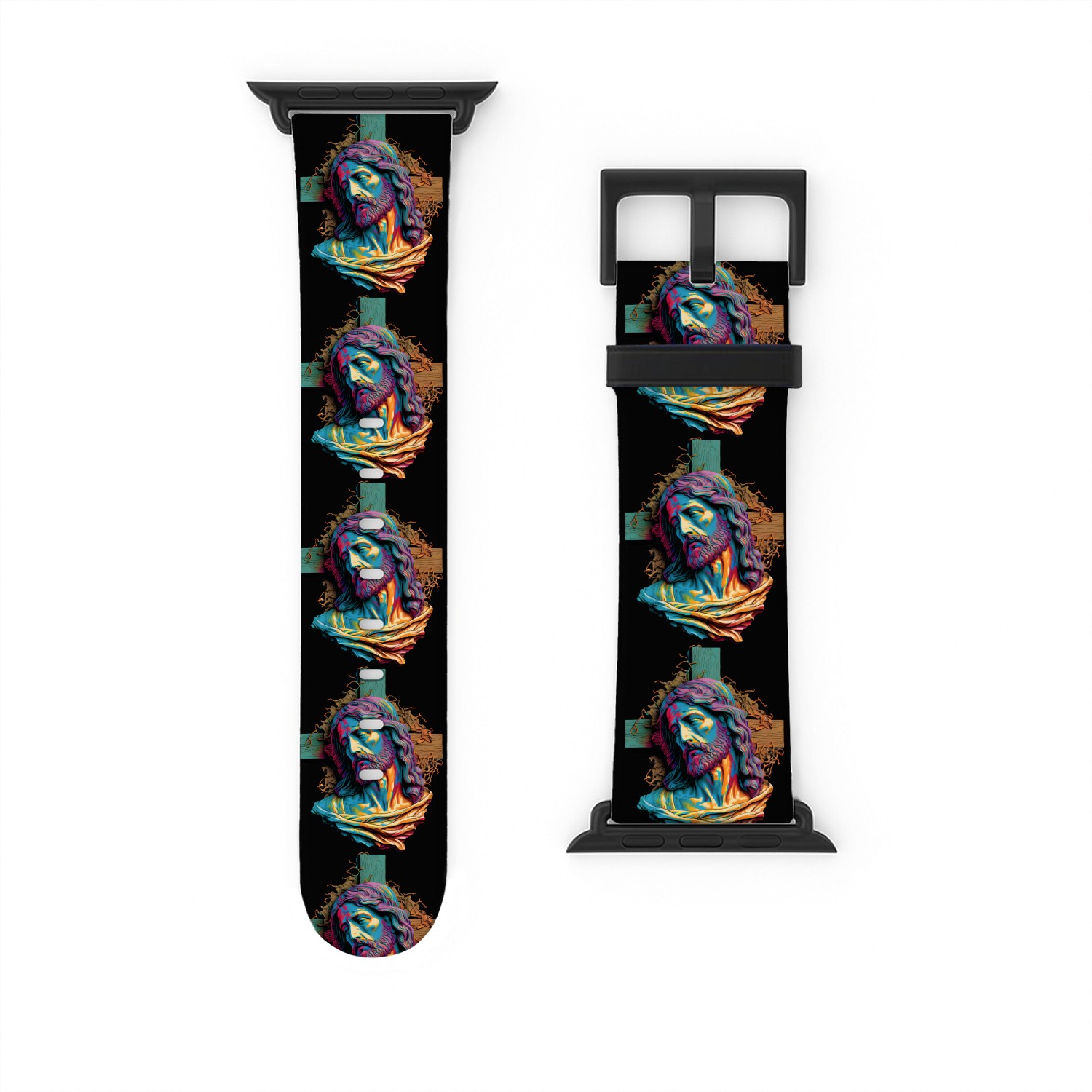 Jesus Painting Watch Bands For Apple Watch