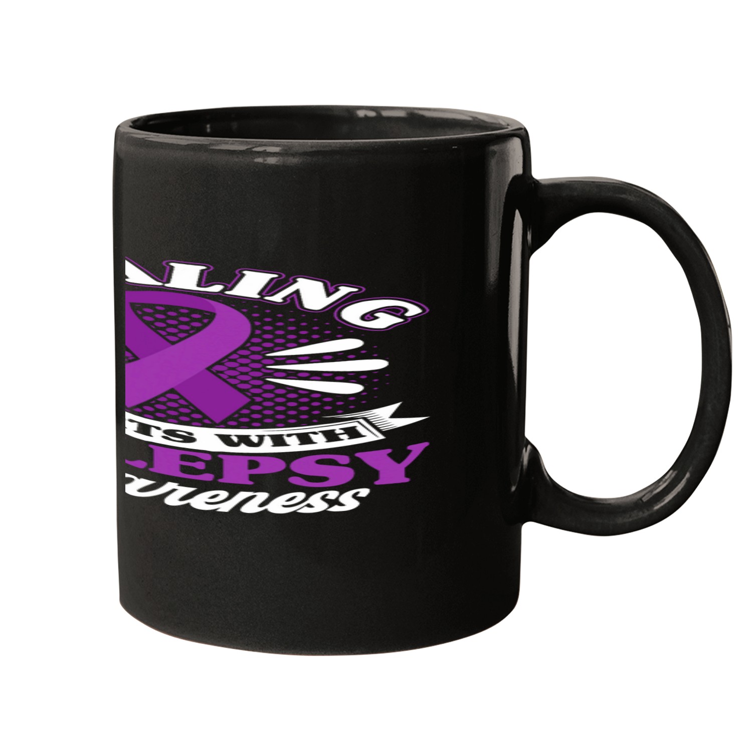 Healing Starts With Epilepsy Awareness Mugs