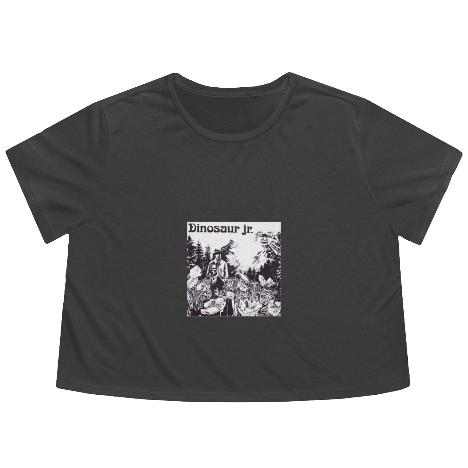 Dinosaur Jr. Flowy Cropped Tees