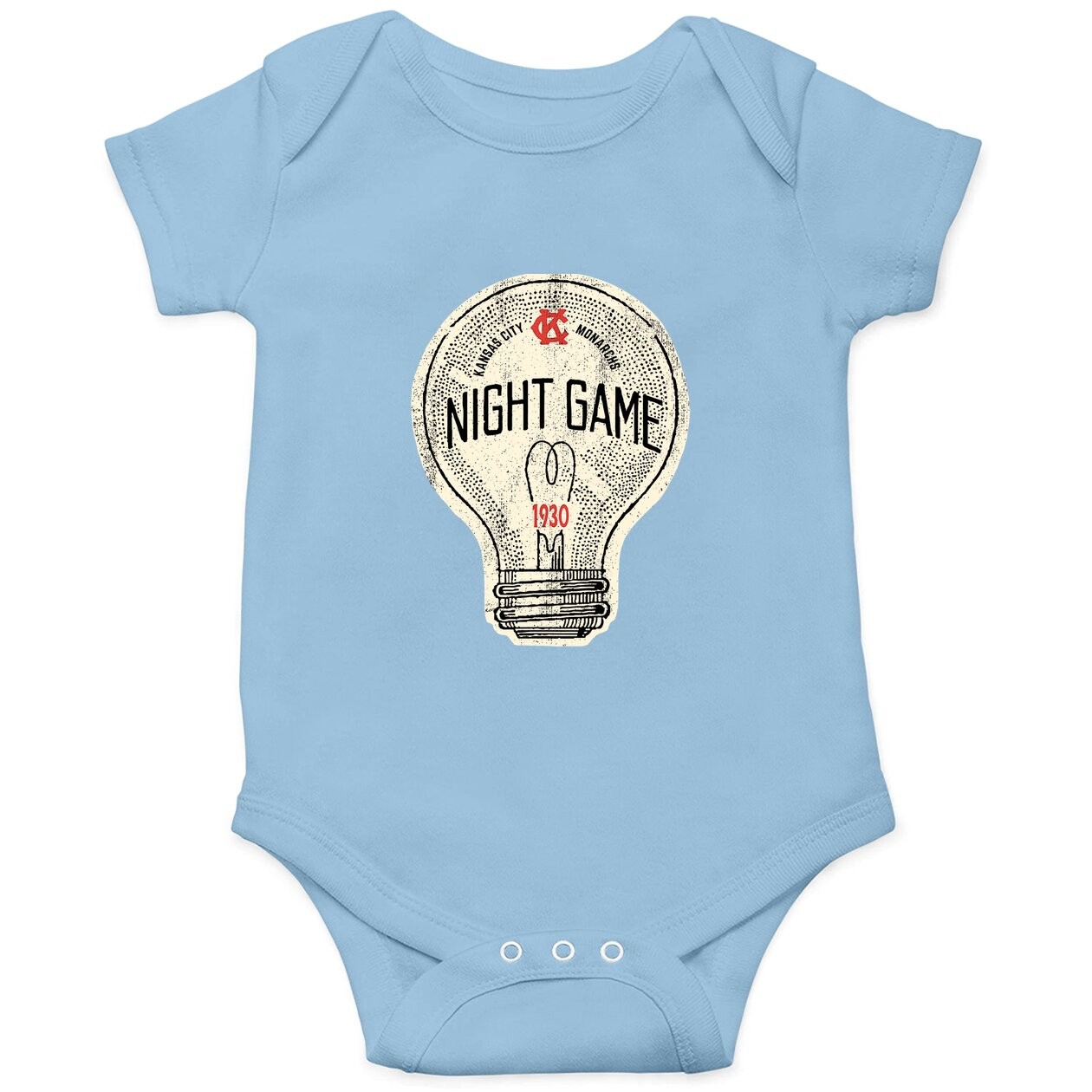 Negro Leagues First Night Game Baby Bodysuit