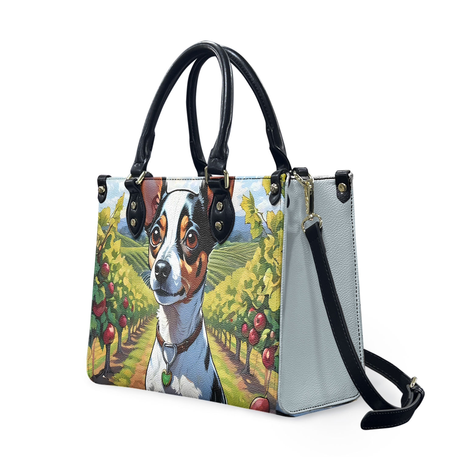 Rat terrier Leather Bags, Dog Lover Gift
