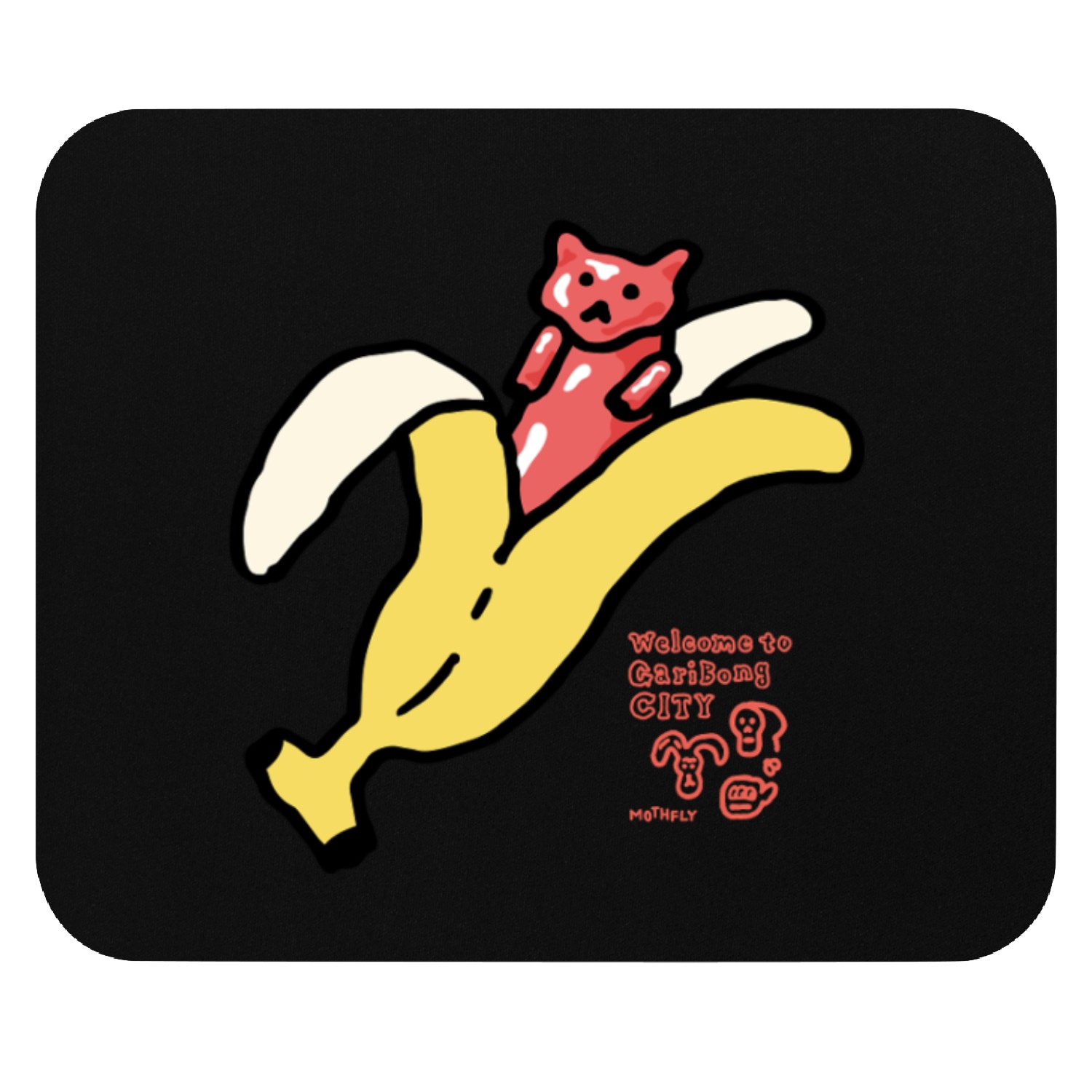 Bananyang - 050. Red Jelly Mouse Pads