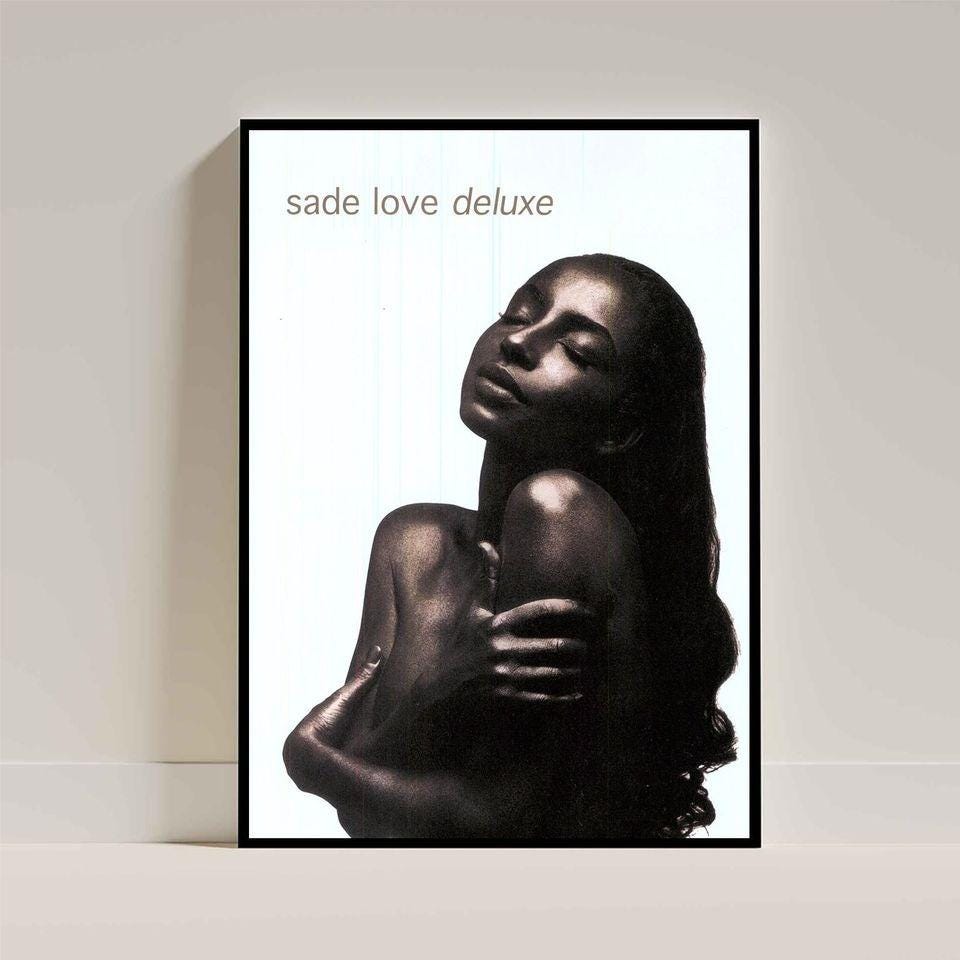 Sade Love Deluxe Album Art Poster - Music Wall Decor