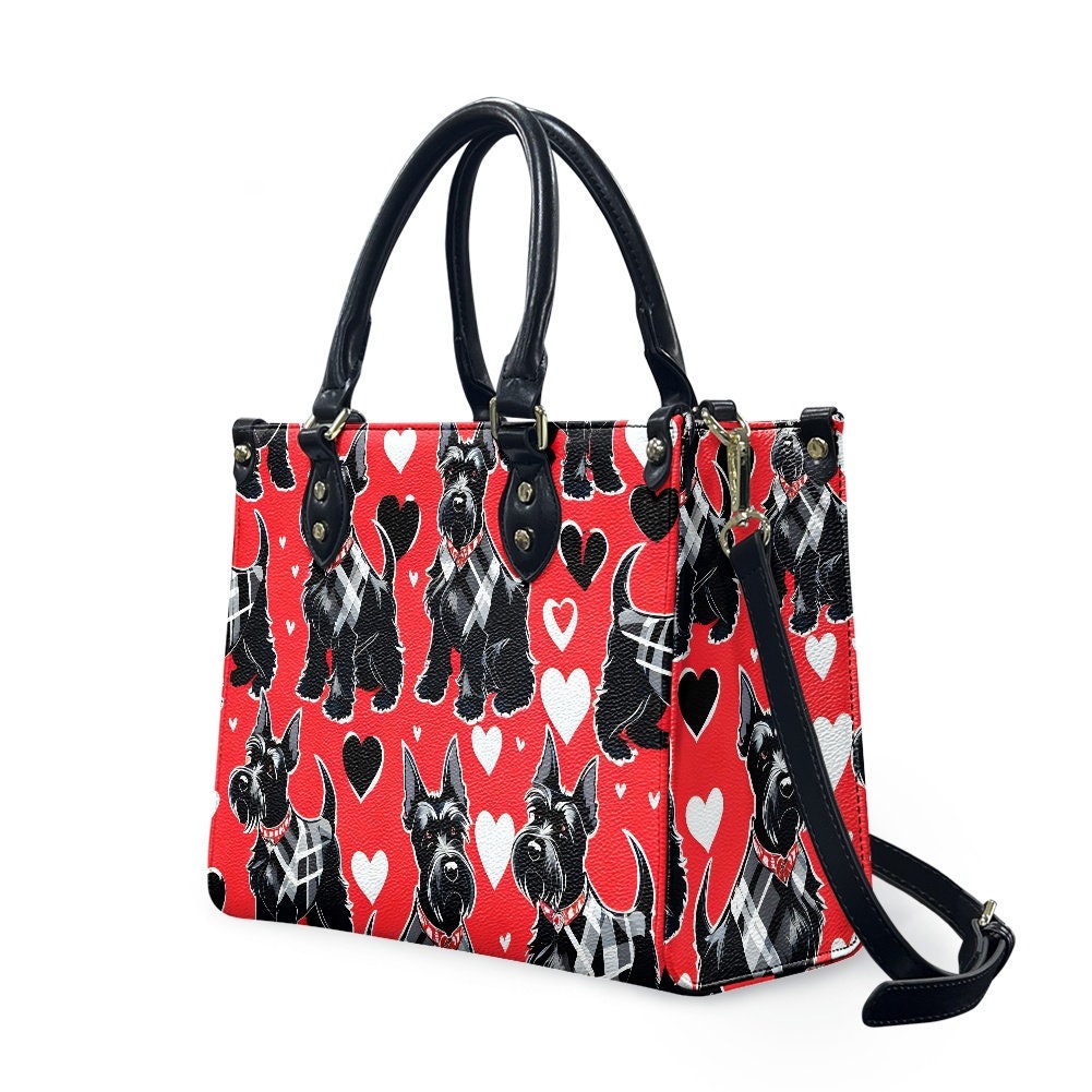 Scottish terrier Leather Bags, Dog Lover Gift