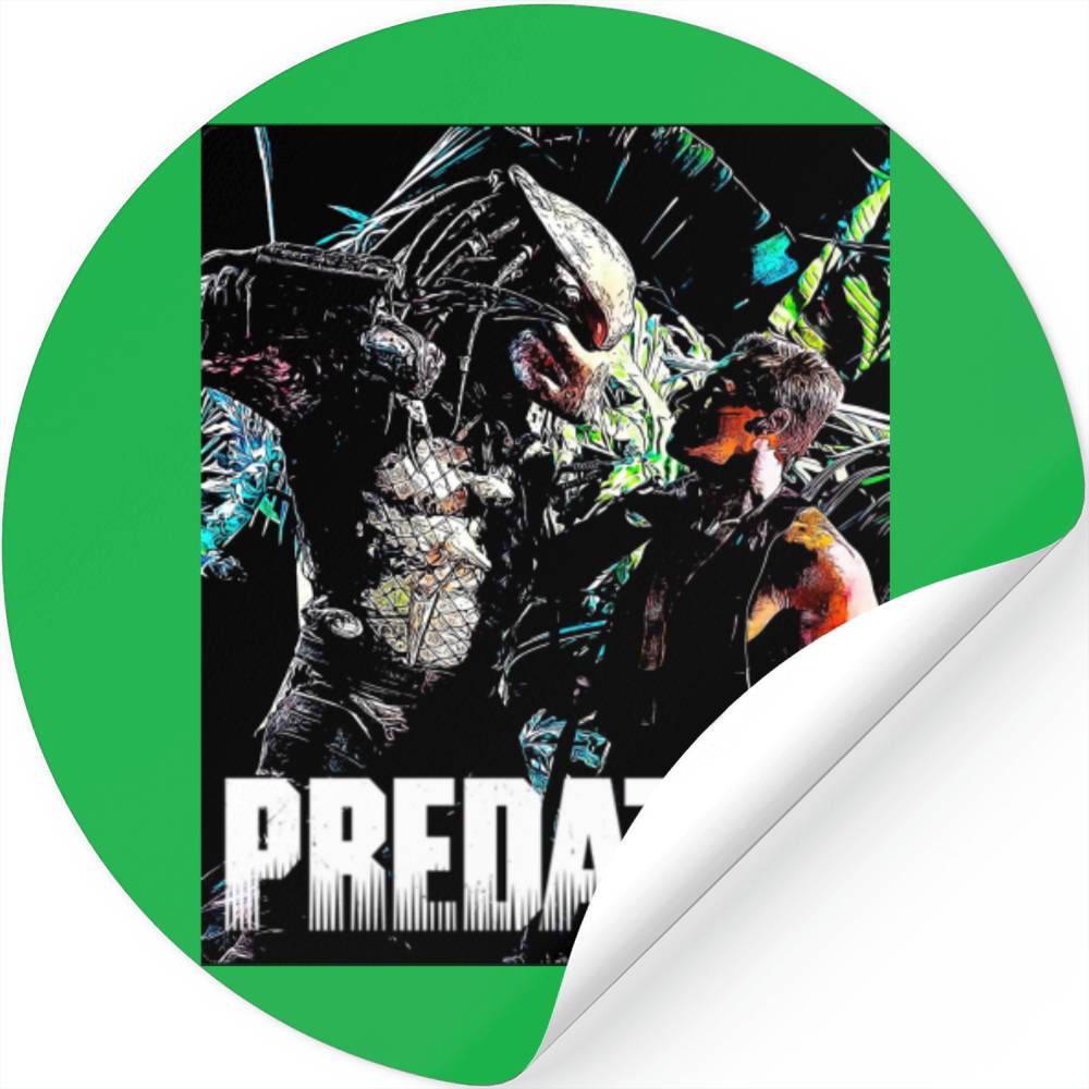The Predator Soft Stickers, Predator Movie Poster Stickers