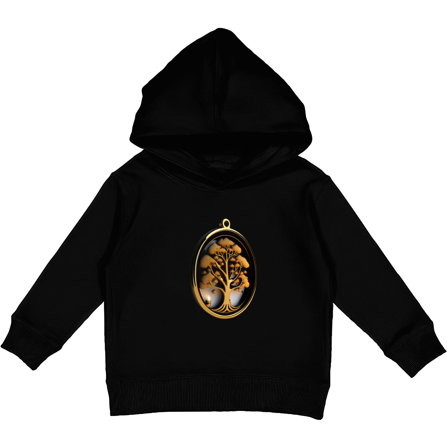 The masterpiece of Wall lifetree medalli Kids Pullover Hoodies