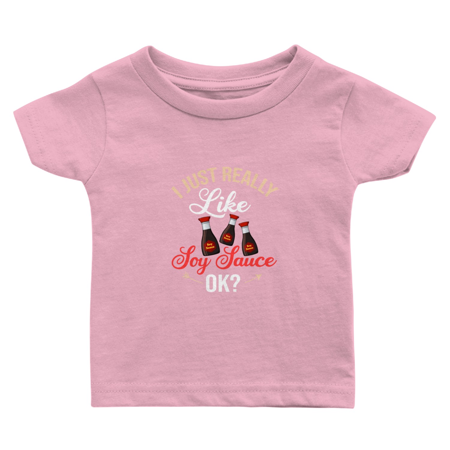 Soy Sauce Japanese Sushi Dark Ramen Noodles Bottle Baby T Shirts